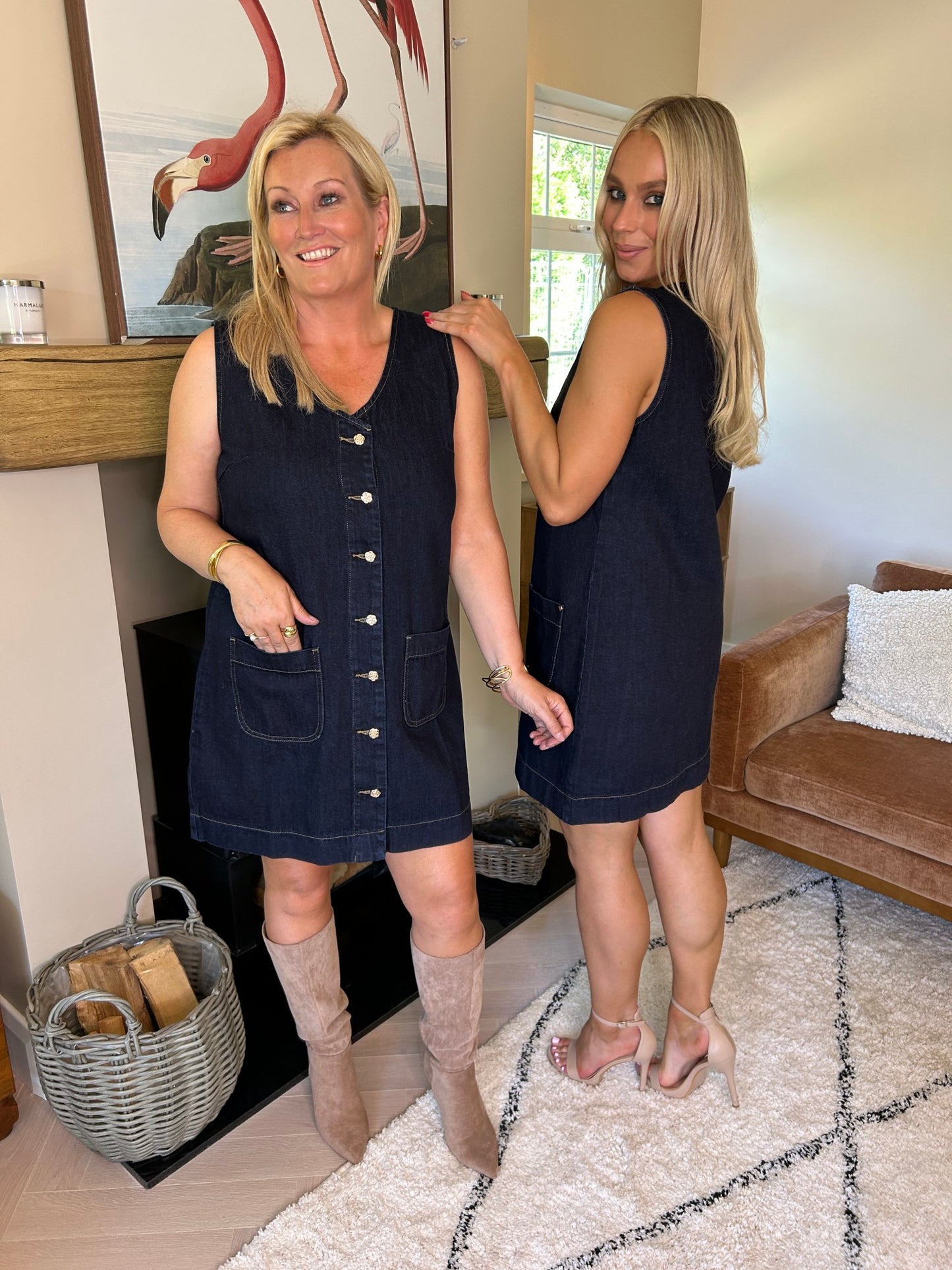 Helena Denim Dress - Image 1