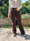 Bridget Cord Mocha XShort - Image unknown