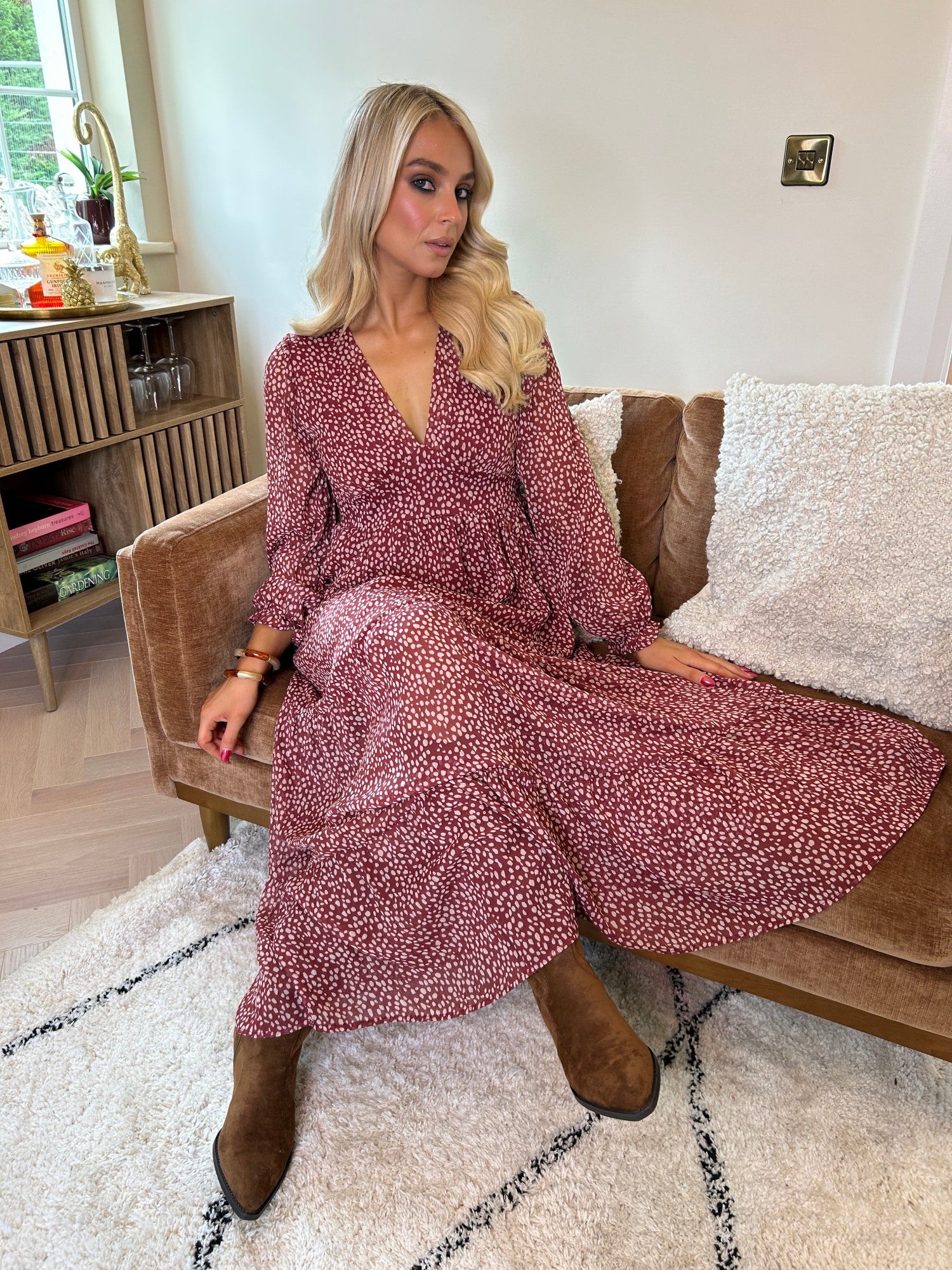 Maple Dress Bordeaux - Image unknown