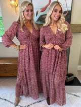 Maple Dress Bordeaux - Image 9
