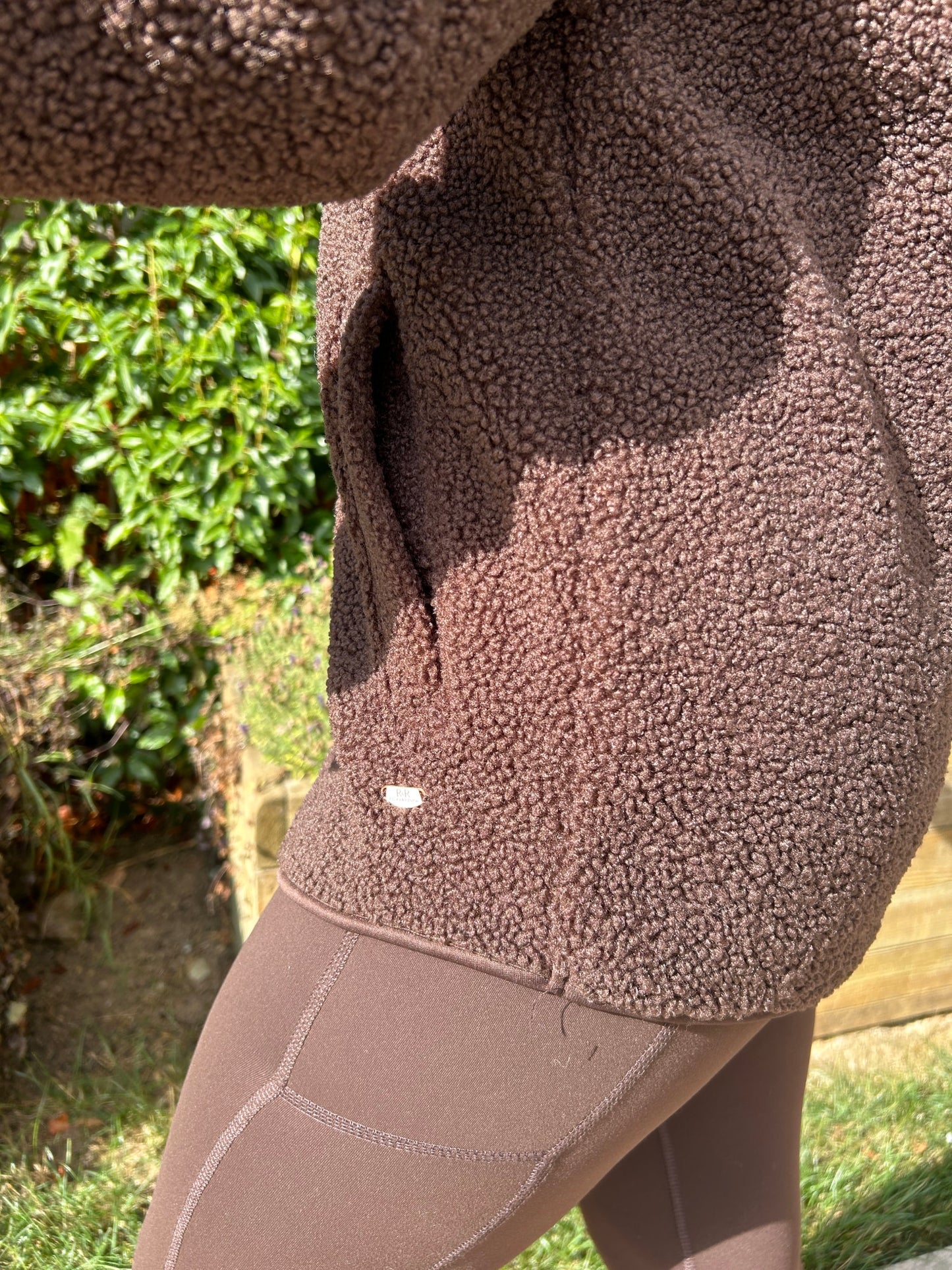 Gia Half Zip Chocolate - Image 6