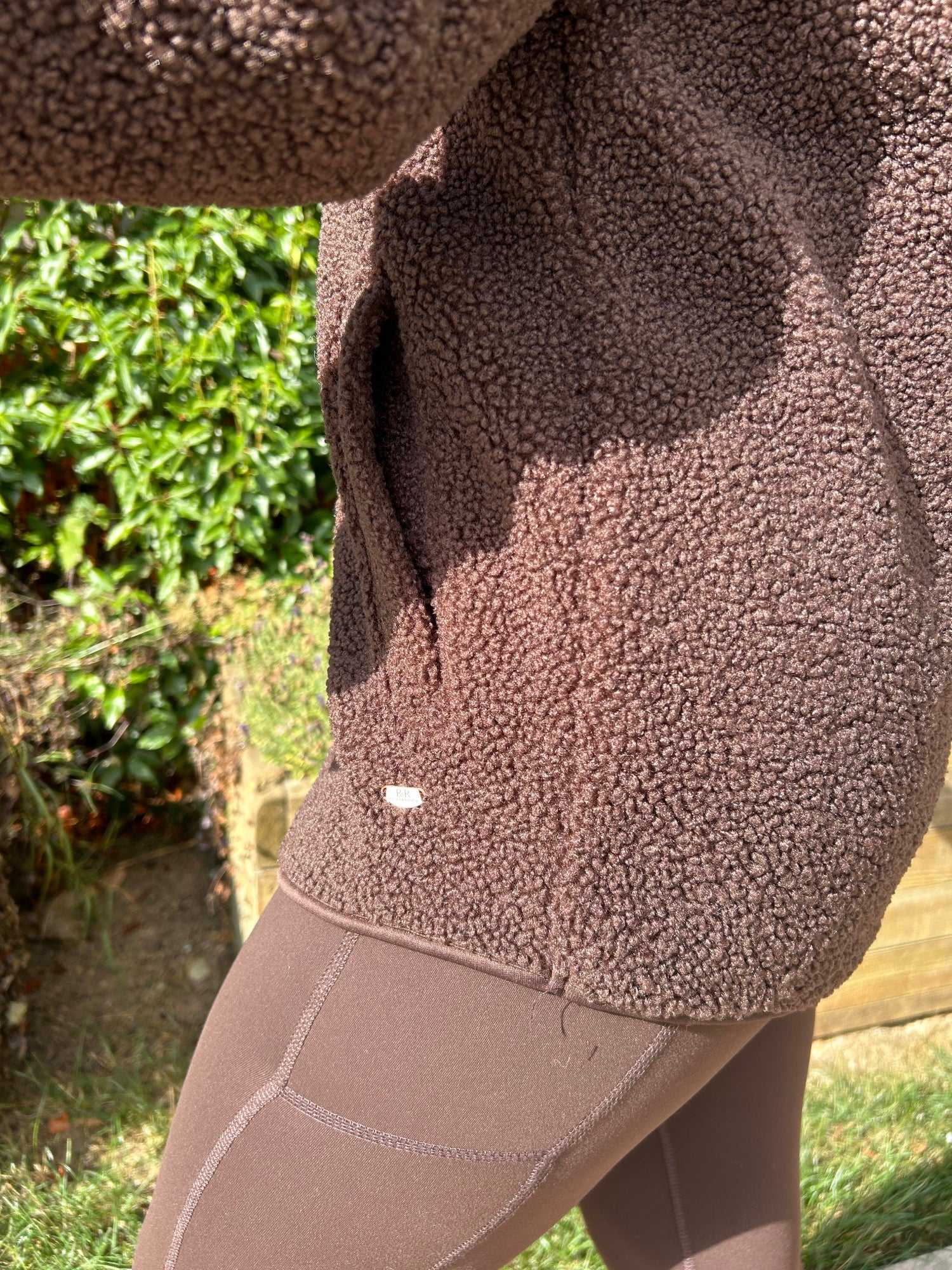 Gia Half Zip Chocolate - Image 6