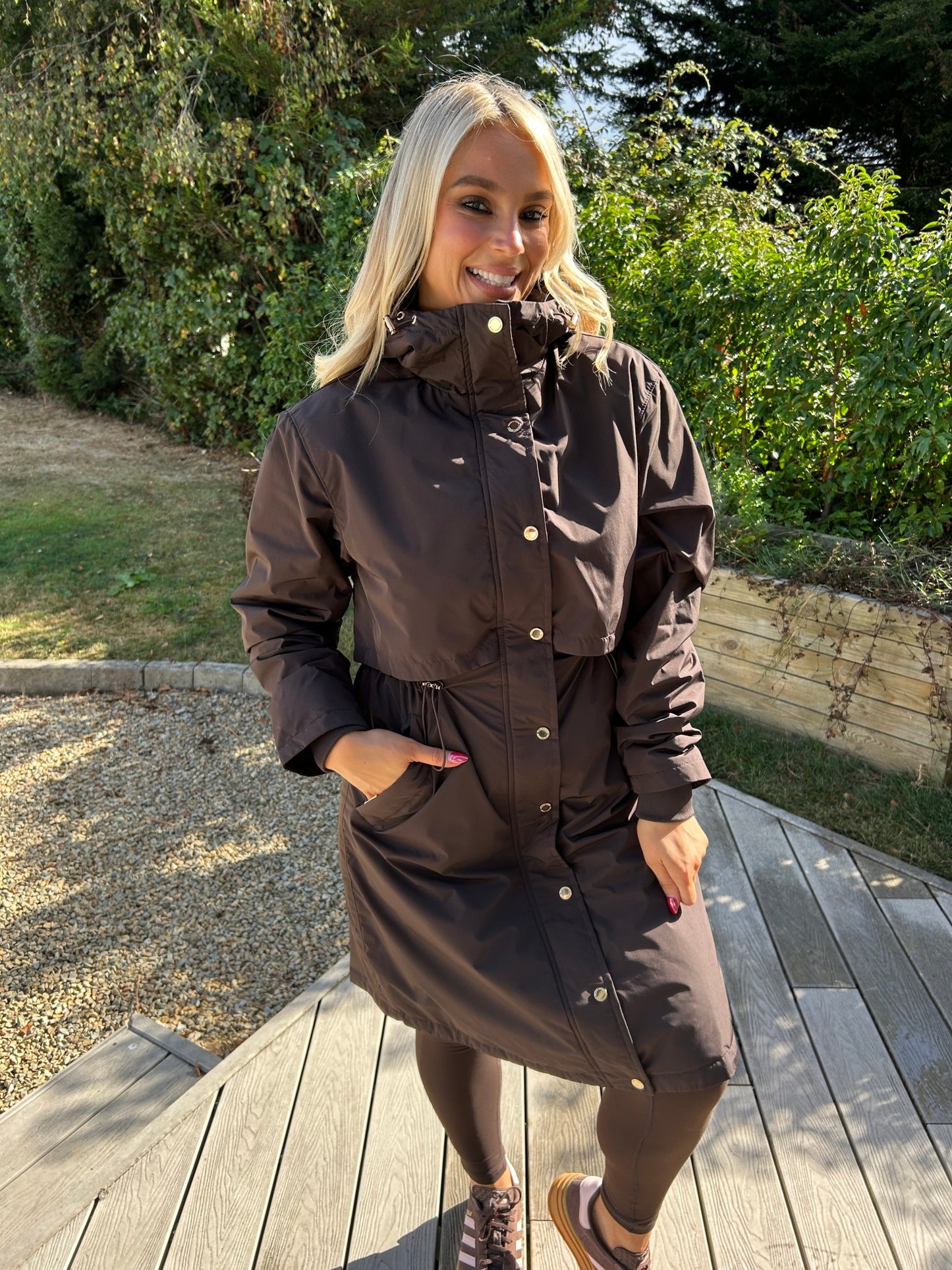 Becca Coat Chocolate - Image 5