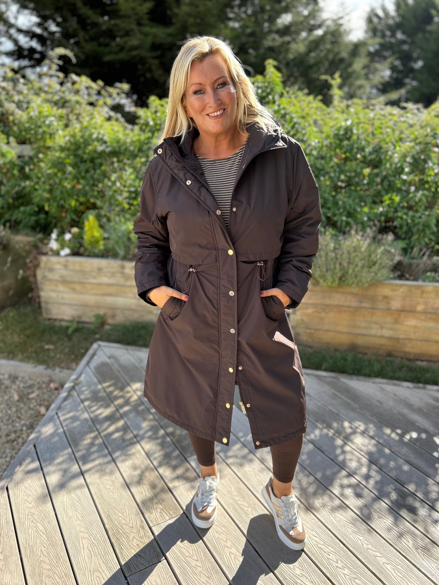 Becca Coat Chocolate - Image 6