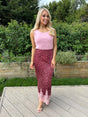 Maeva Skirt Burgundy - Image 6