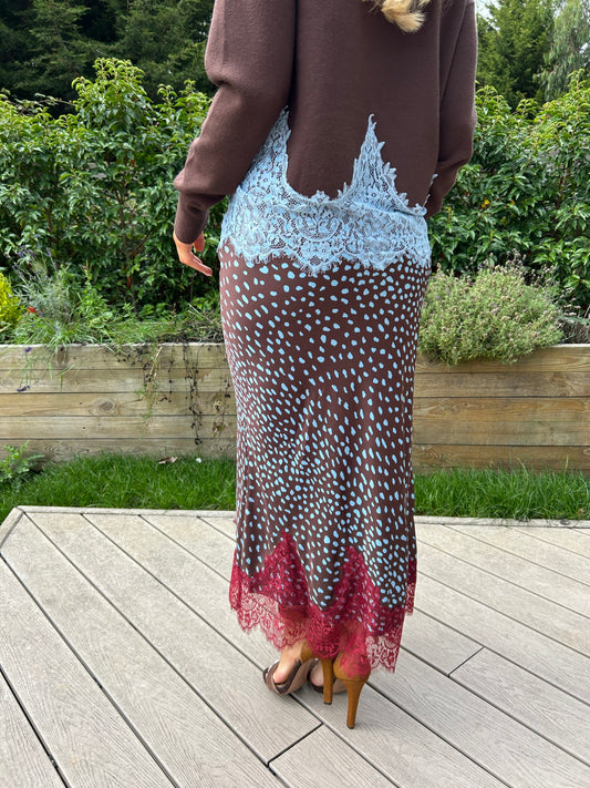 Maeva Skirt Chocolate - Image 2