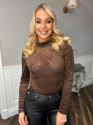 Bethsy Bodysuit Chocolate - Image unknown