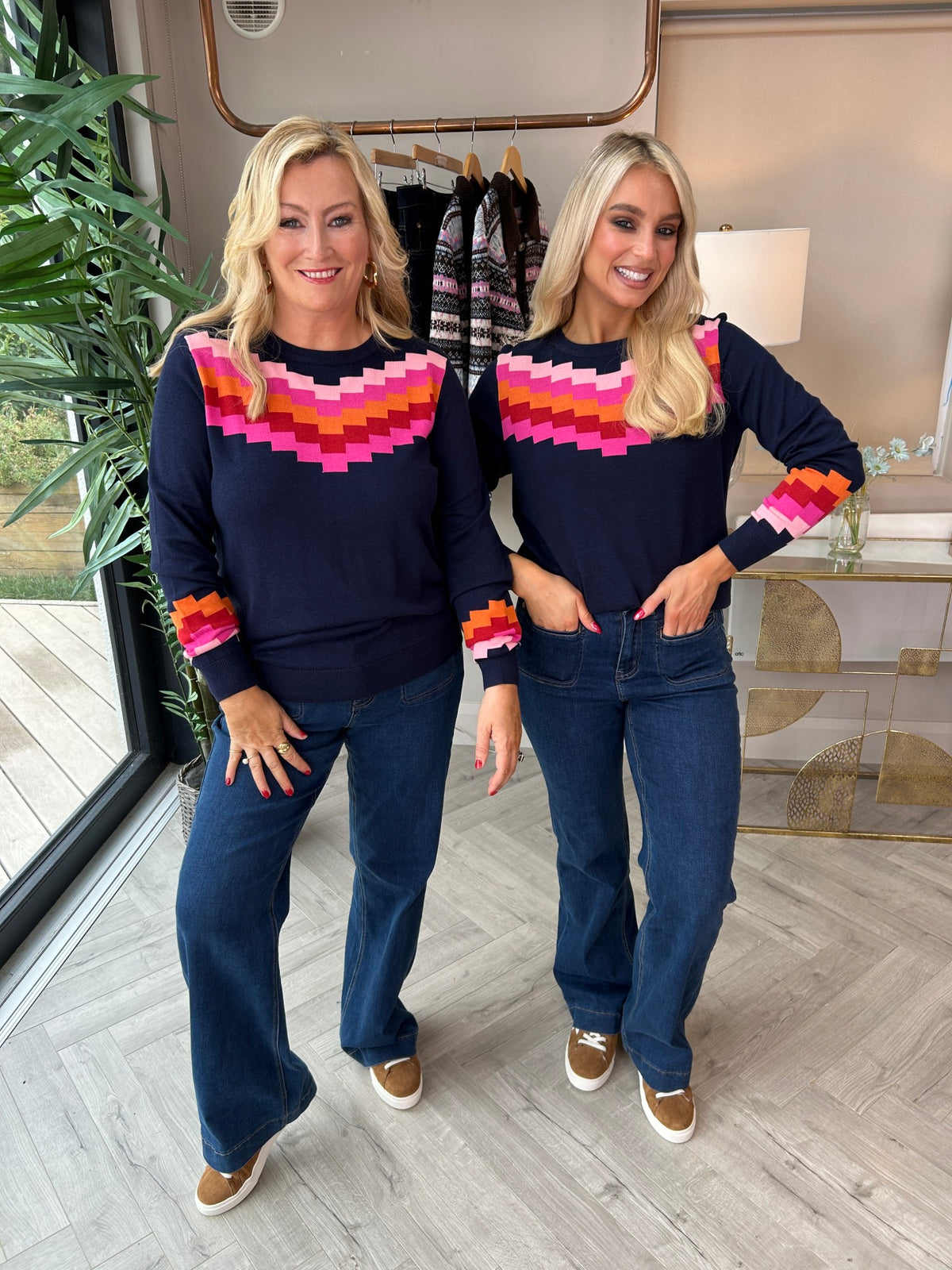 Rita Jumper Navy - Image 1