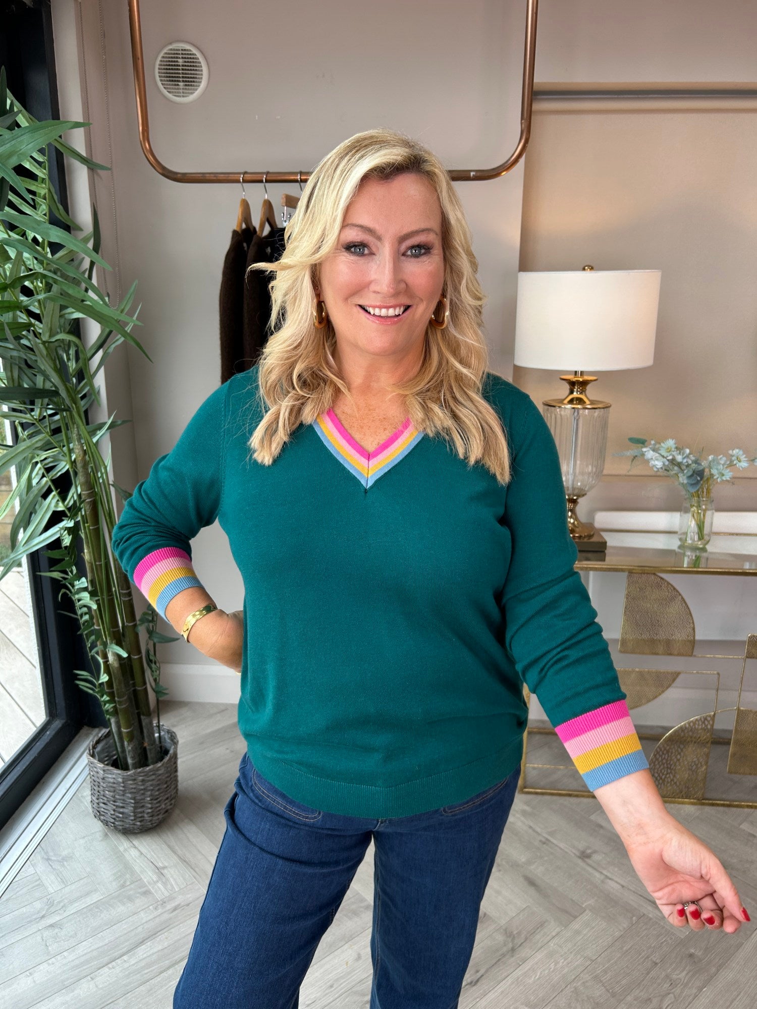 Doris Jumper Teal - Image 6