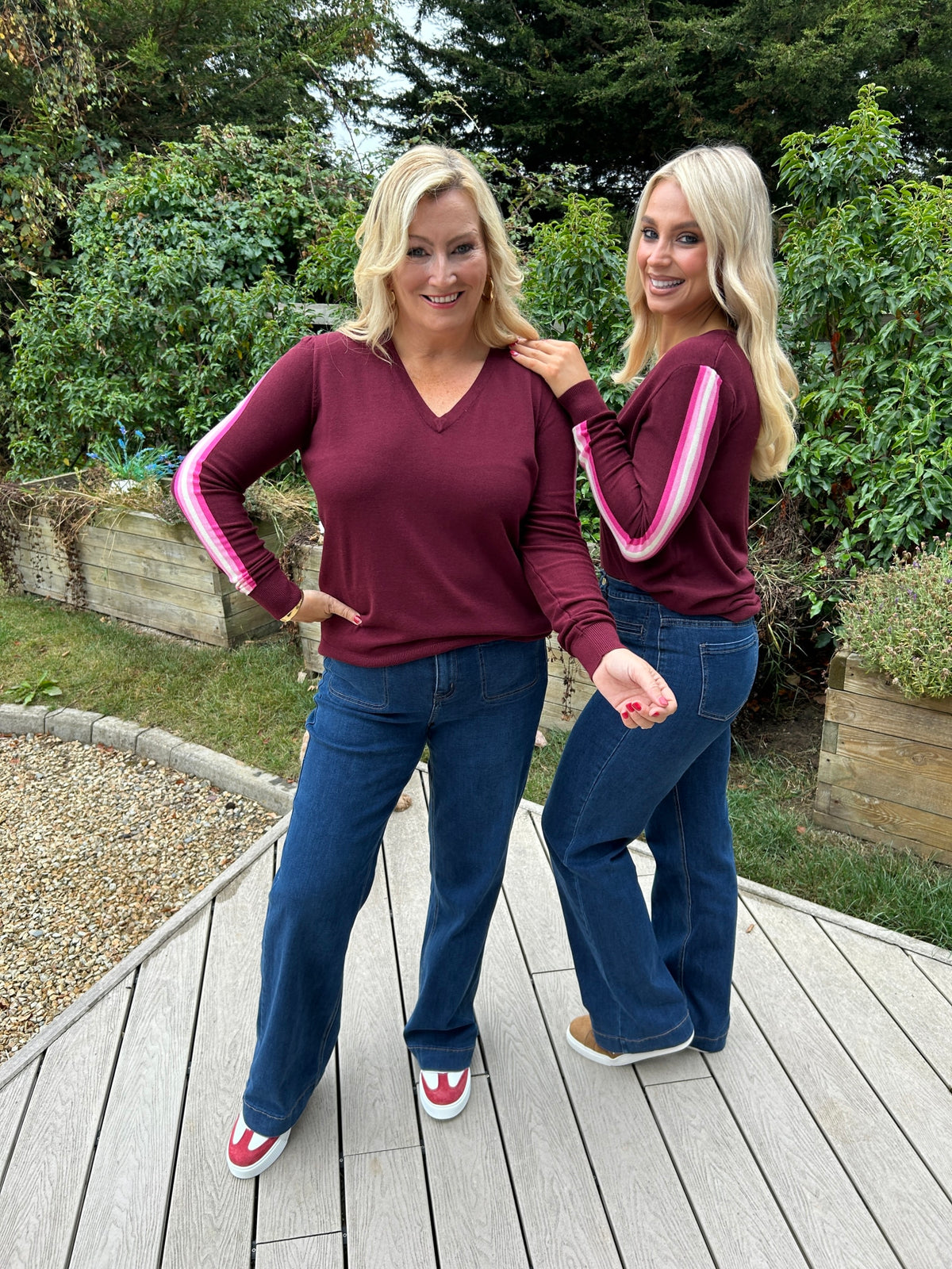 Doris Jumper Burgundy