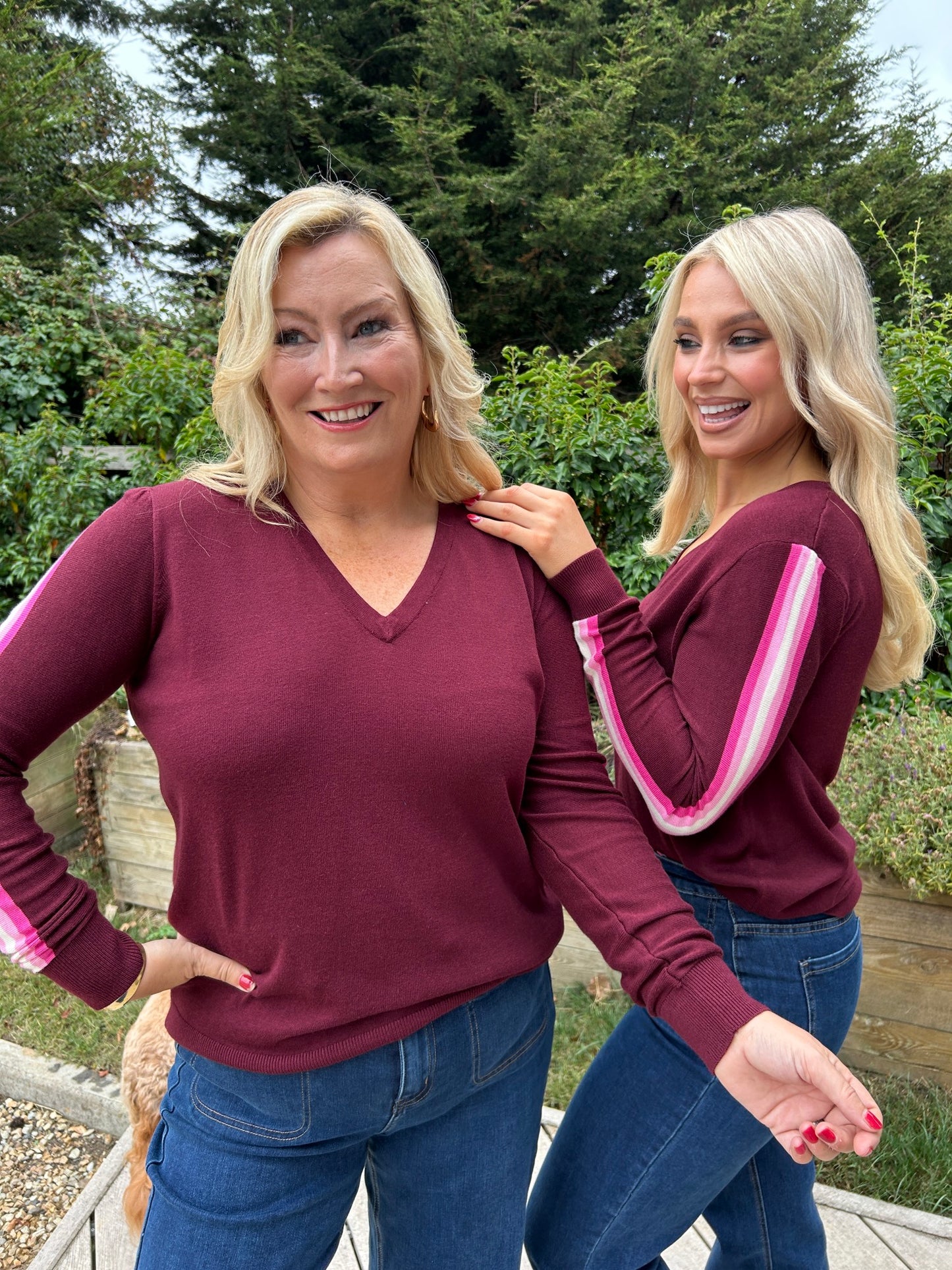 Doris Jumper Burgundy