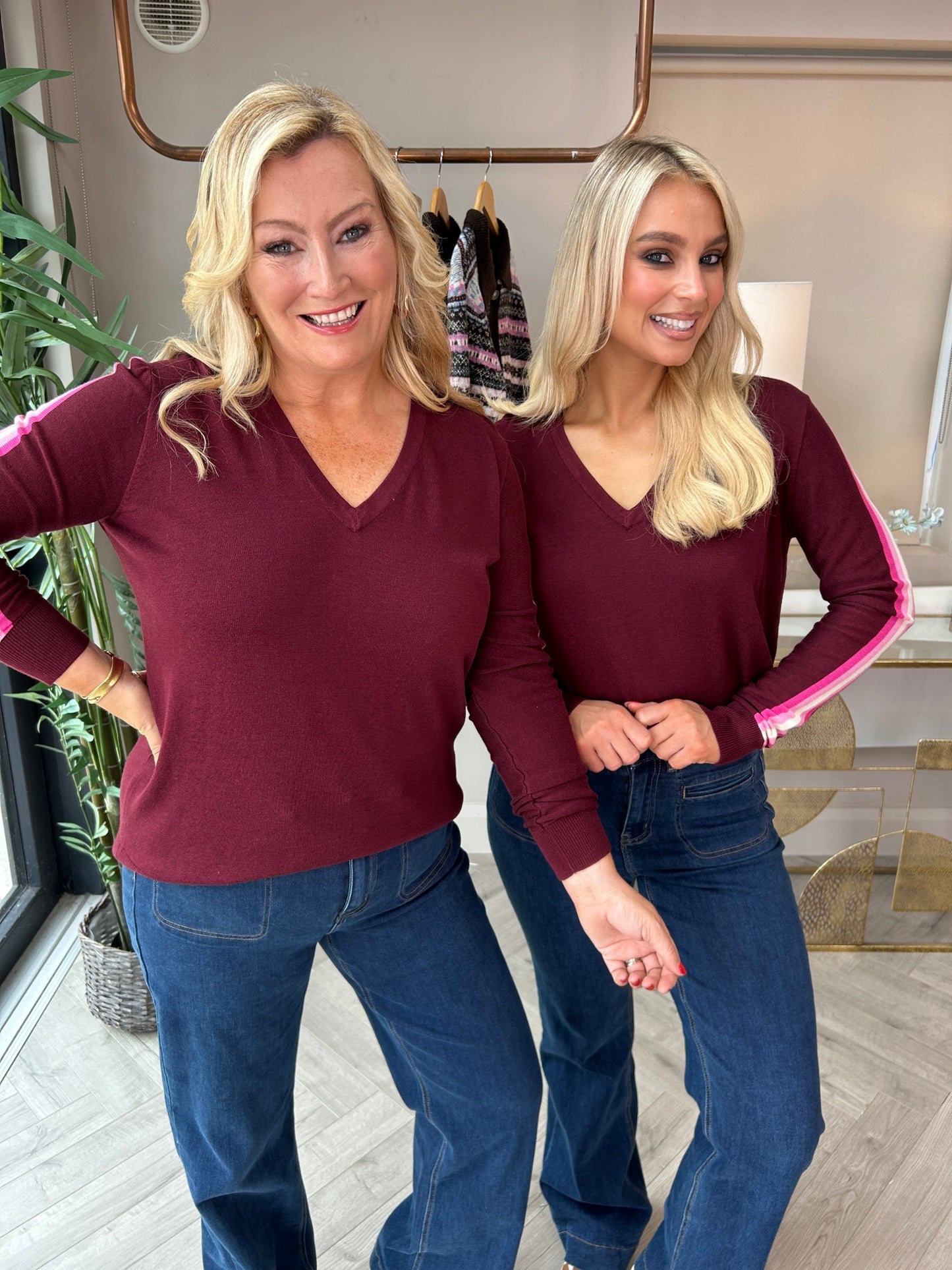 Doris Jumper Burgundy