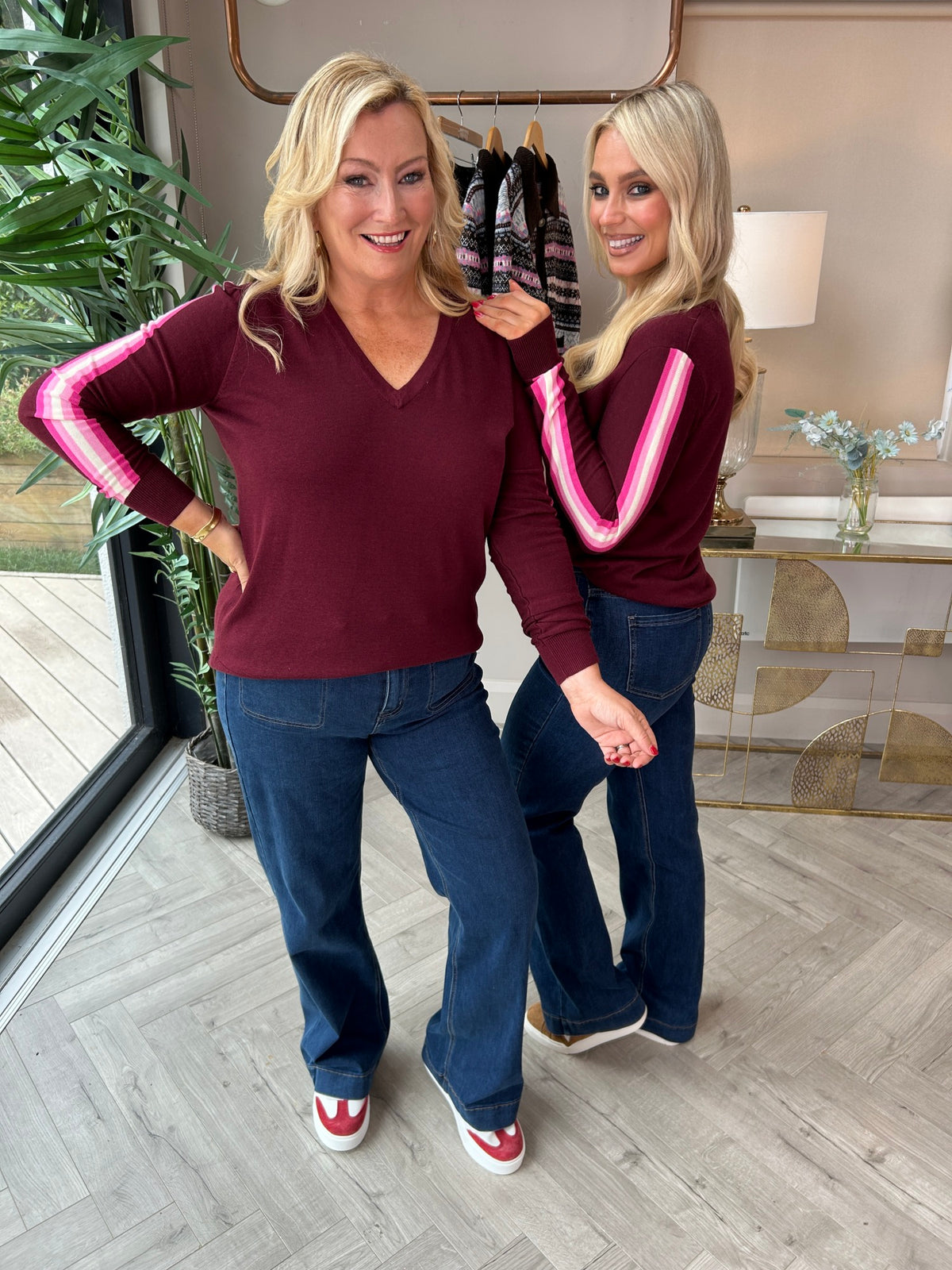 Doris Jumper Burgundy