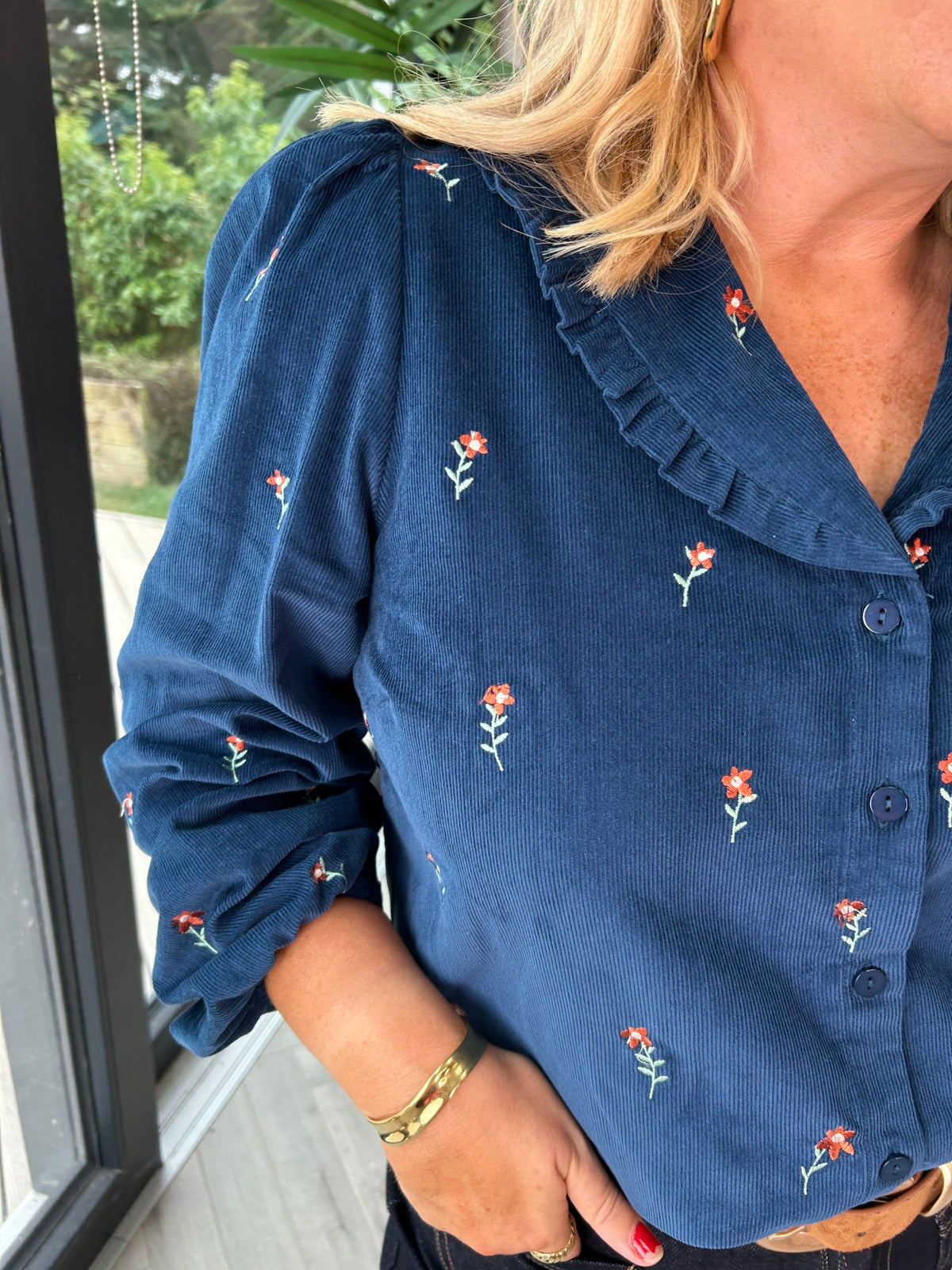 Bea Cord Blouse - Image 2