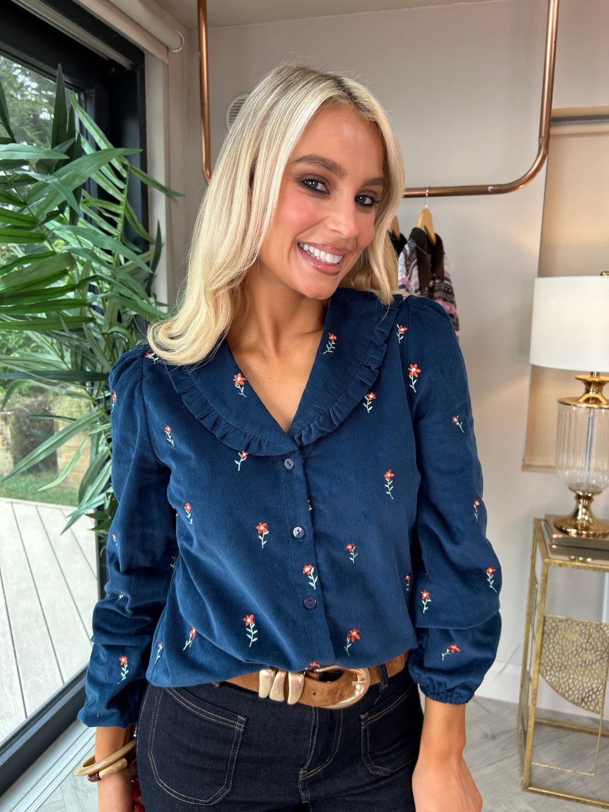 Bea Cord Blouse - Image 9
