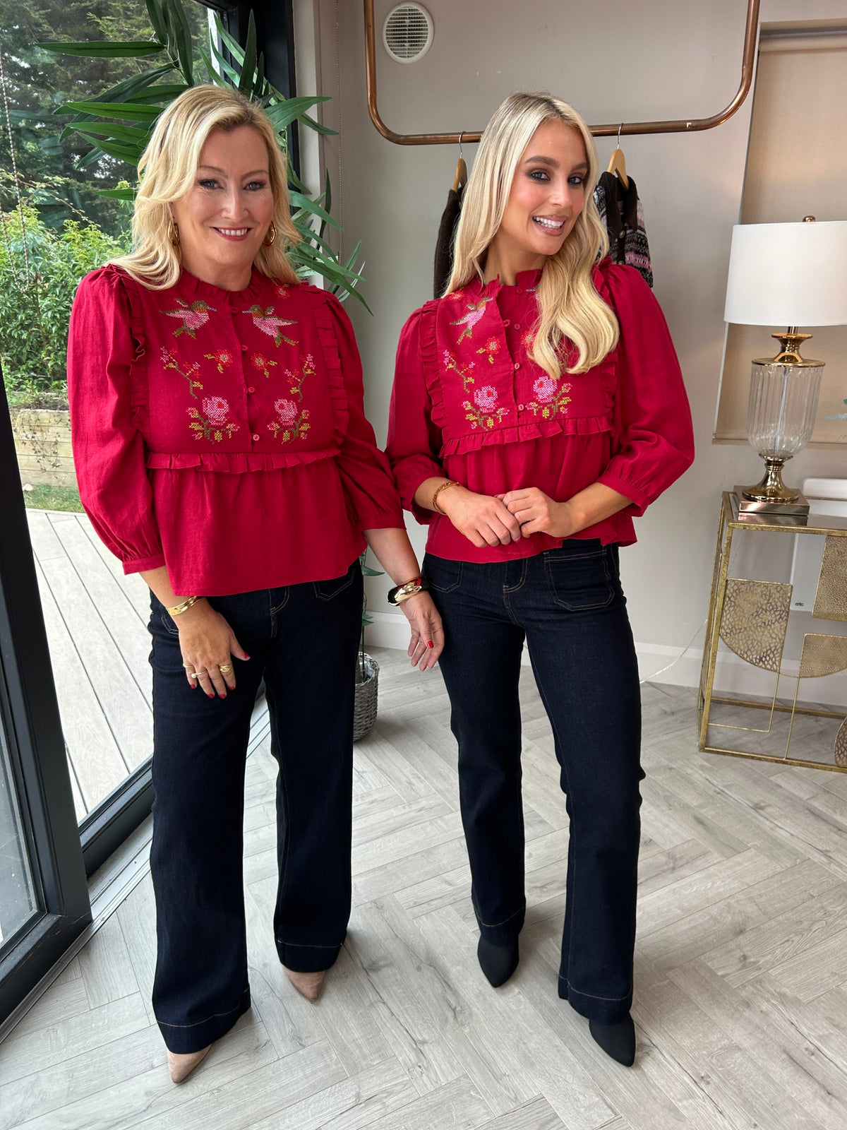Wilhelmina Frill Blouse - Image 3