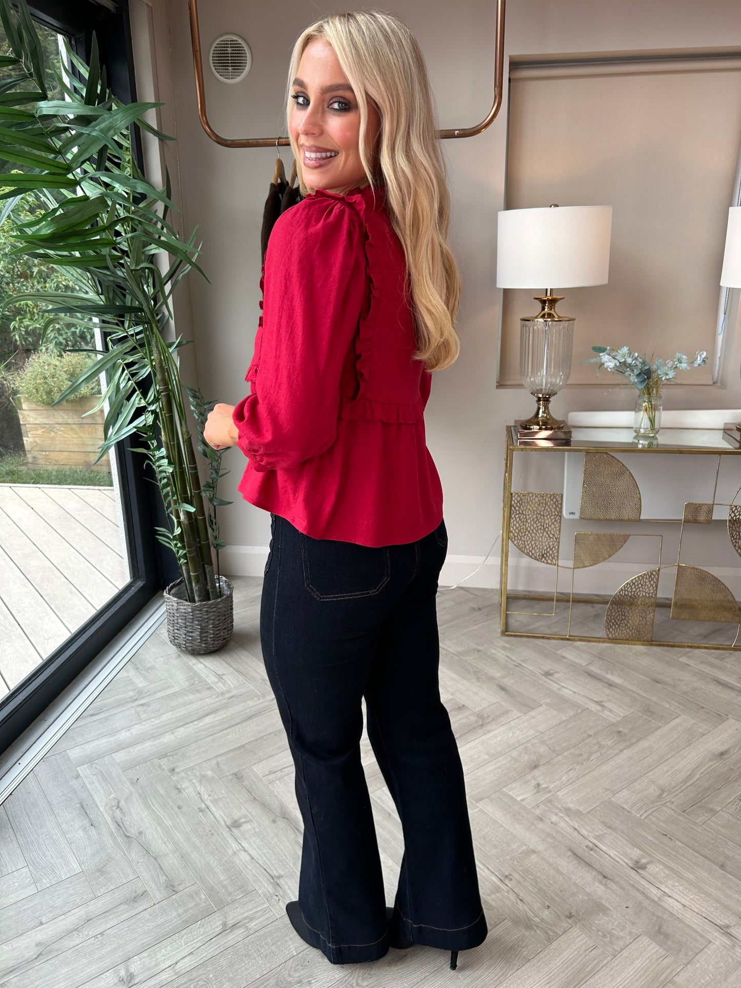 Wilhelmina Frill Blouse - Image 6