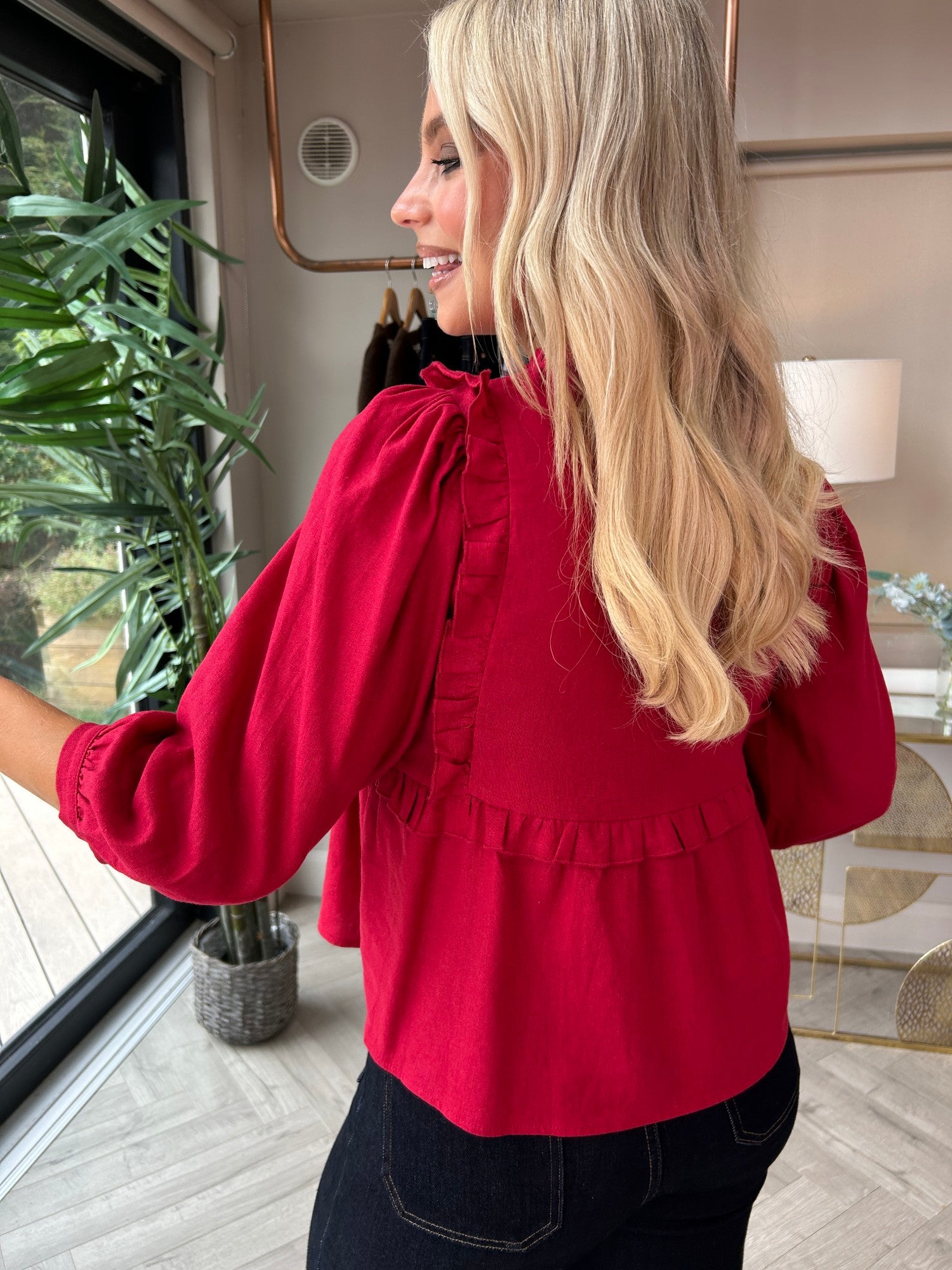 Wilhelmina Frill Blouse - Image 7