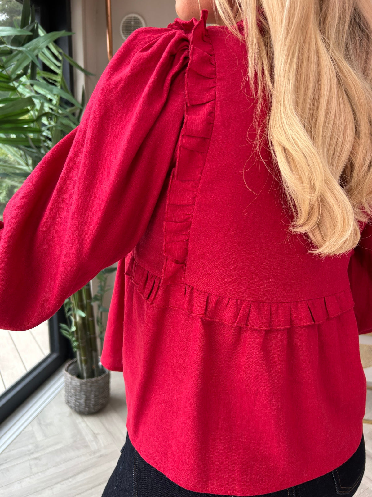 Wilhelmina Frill Blouse - Image 8