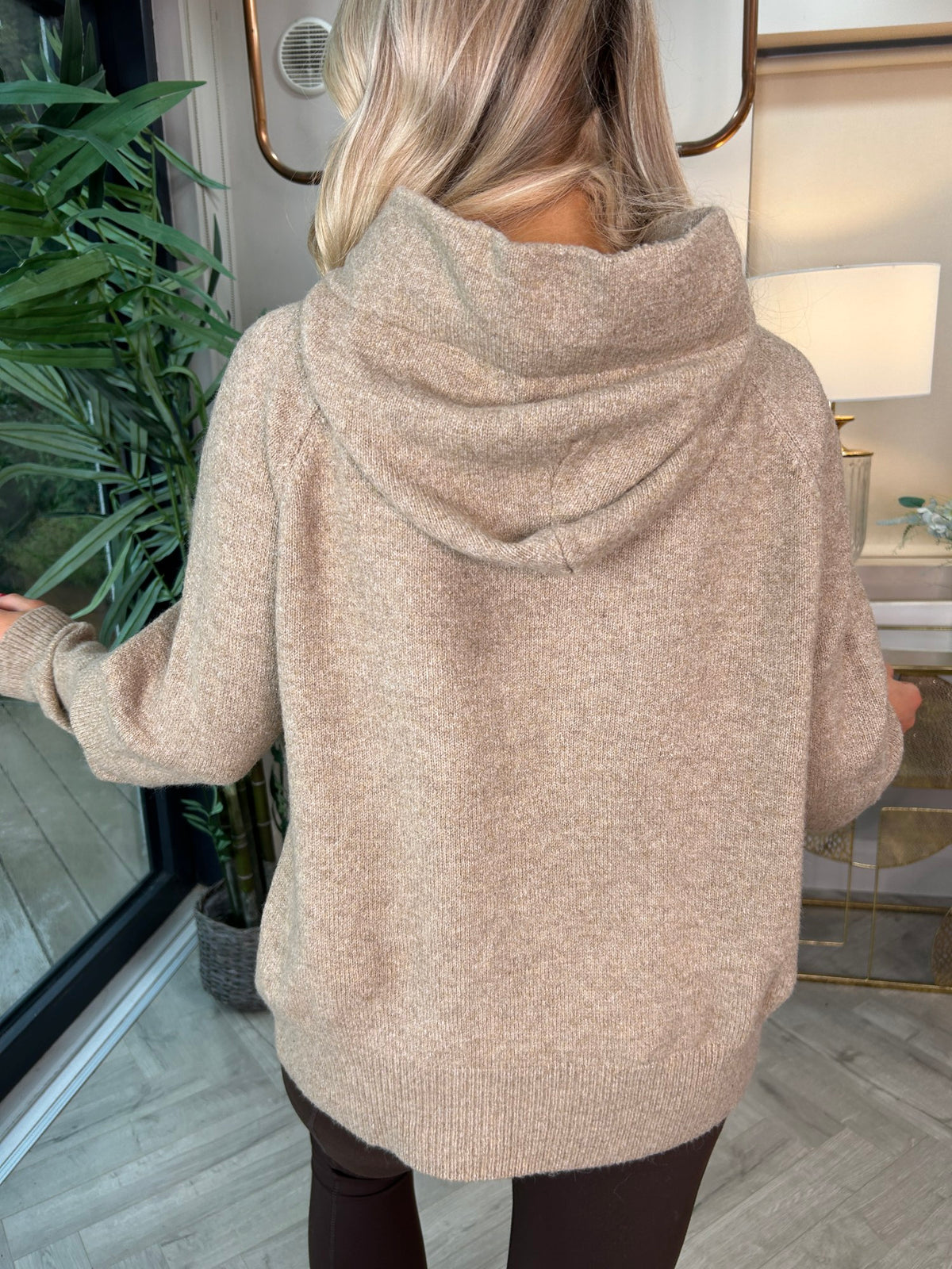 Alba Hoody Taupe - Image 1