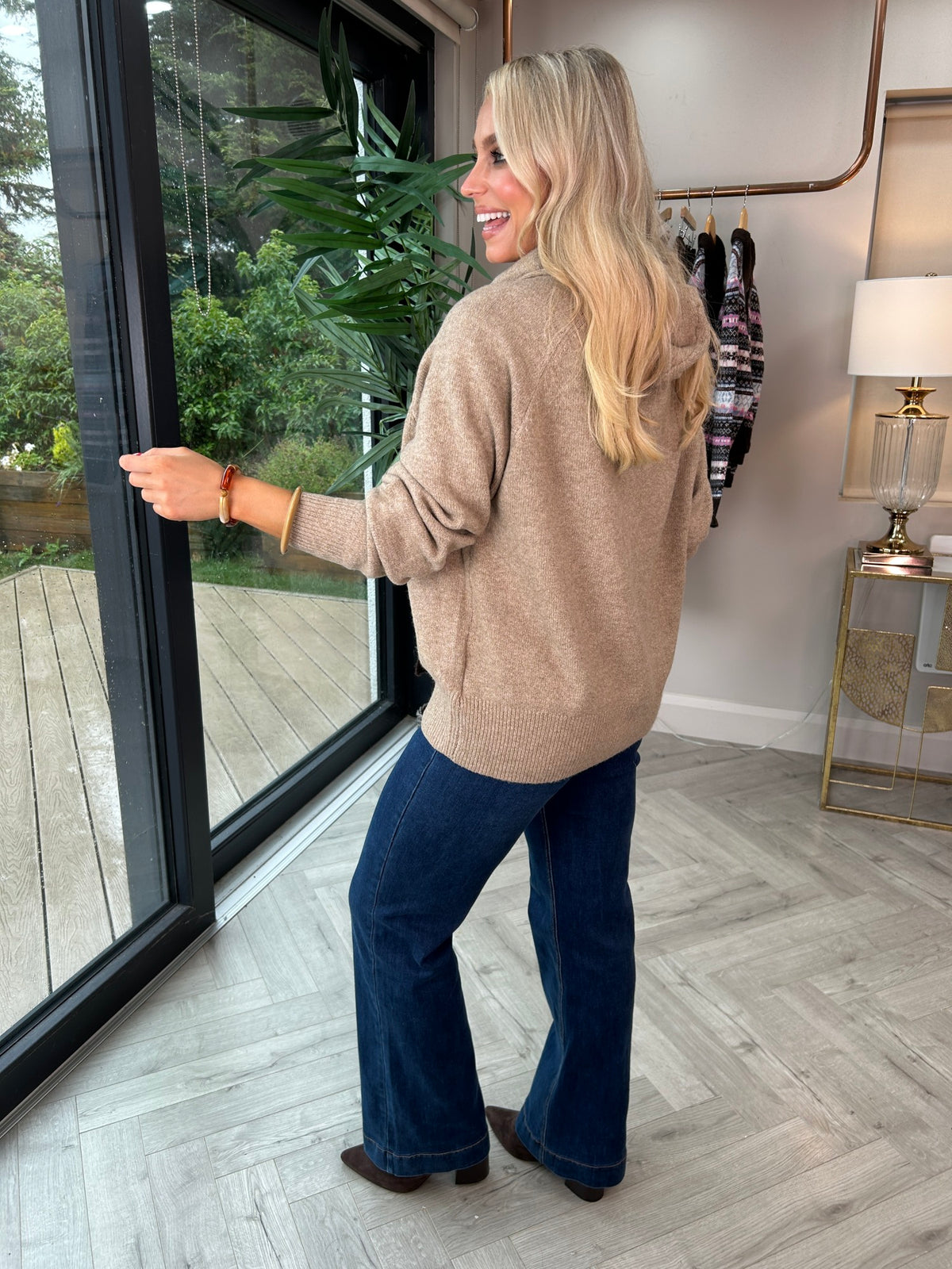 Alba Hoody Taupe - Image 8