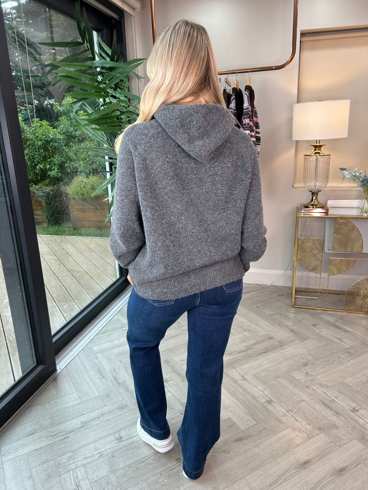 Alba Hoody Grey - Image 2