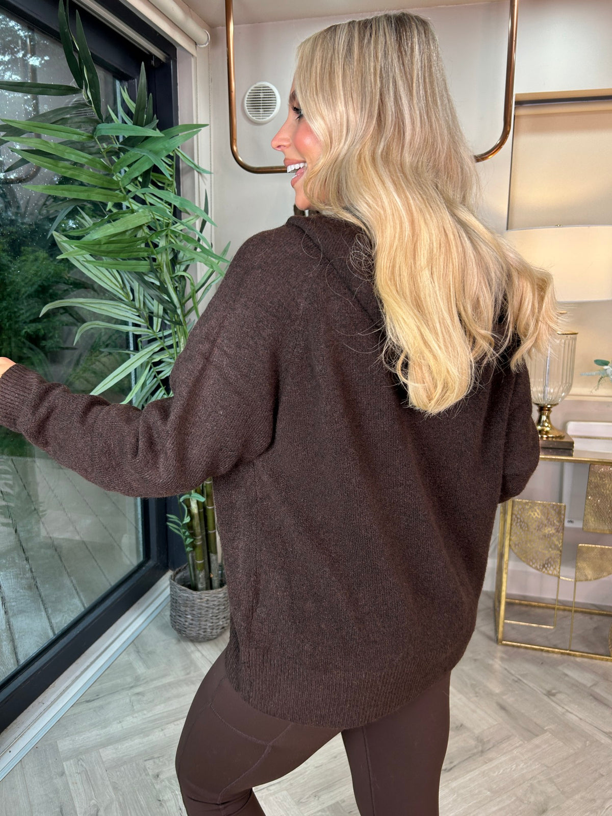 Alba Hoody Brown - Image 2