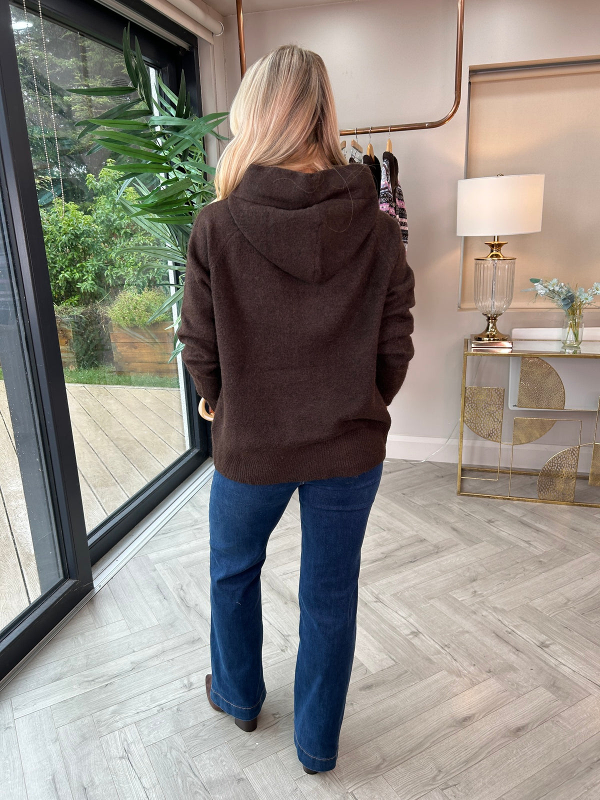Alba Hoody Brown - Image 10