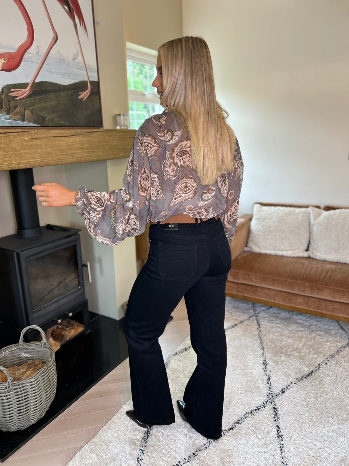 Ali Sheer Blouse - Image 2