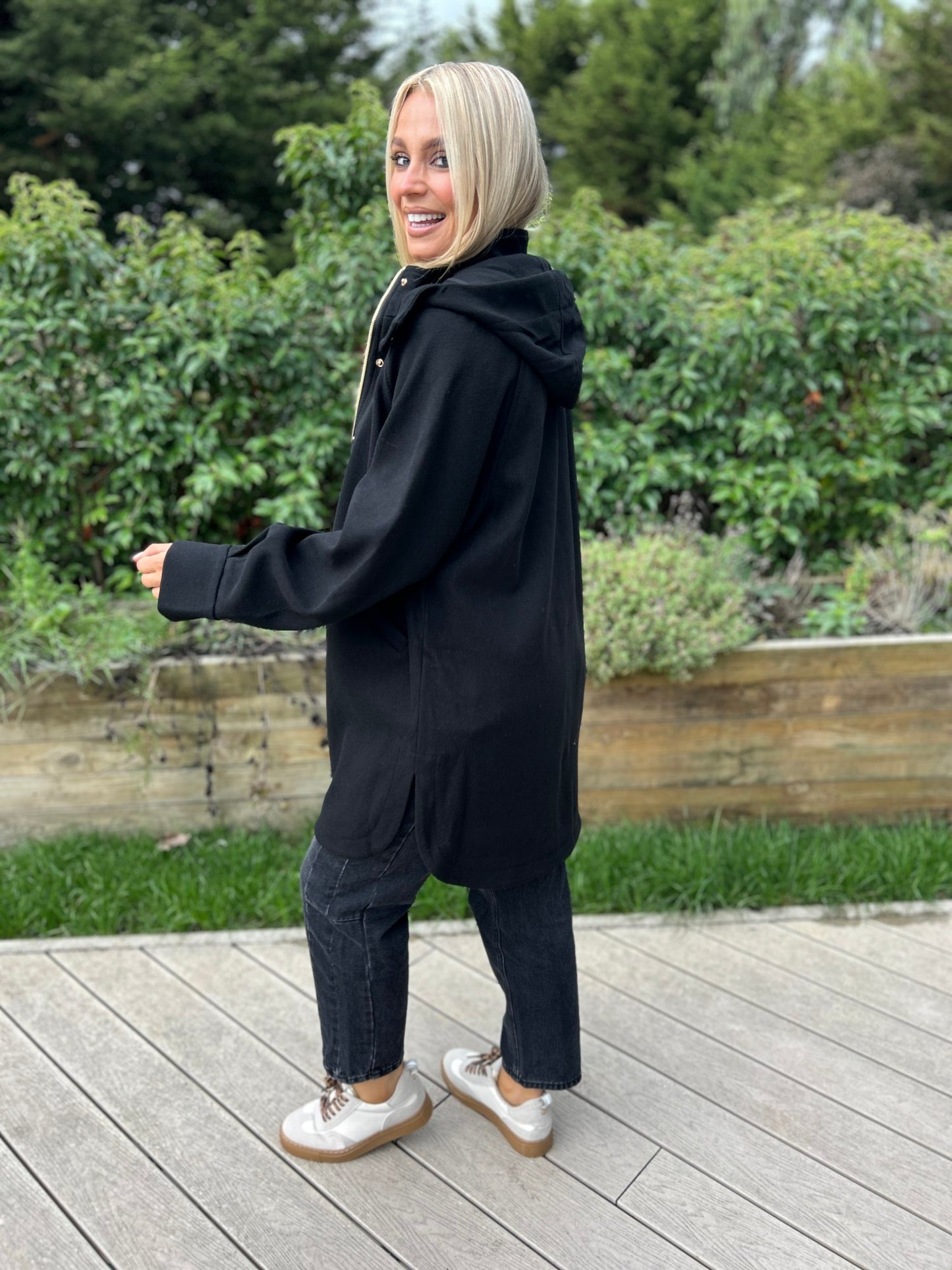Joanna Coat Black