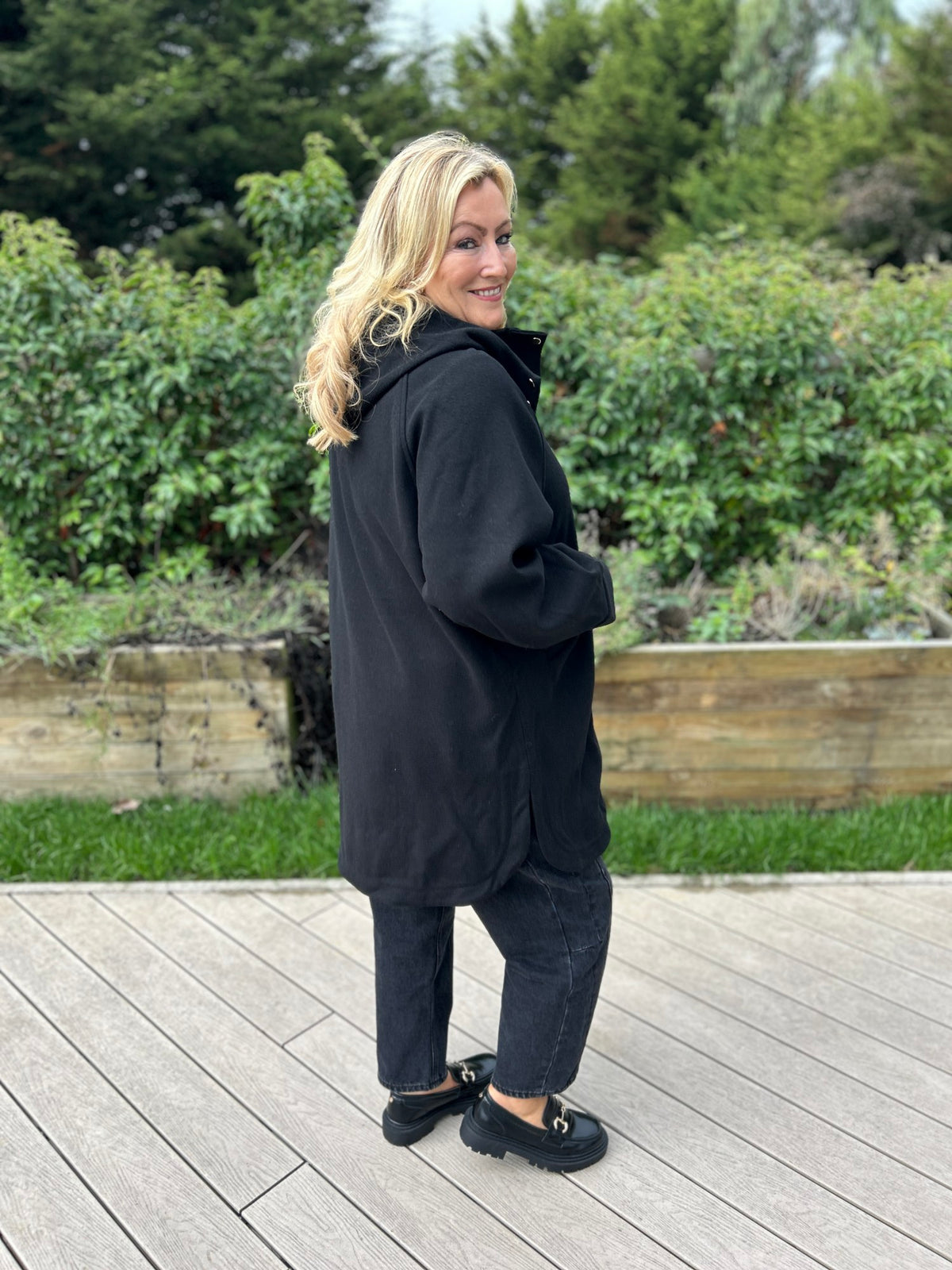 Joanna Coat Black