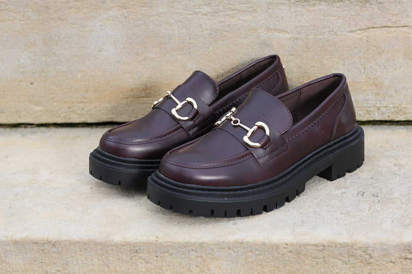 Lucinda Loafer Burgundy - Image 4