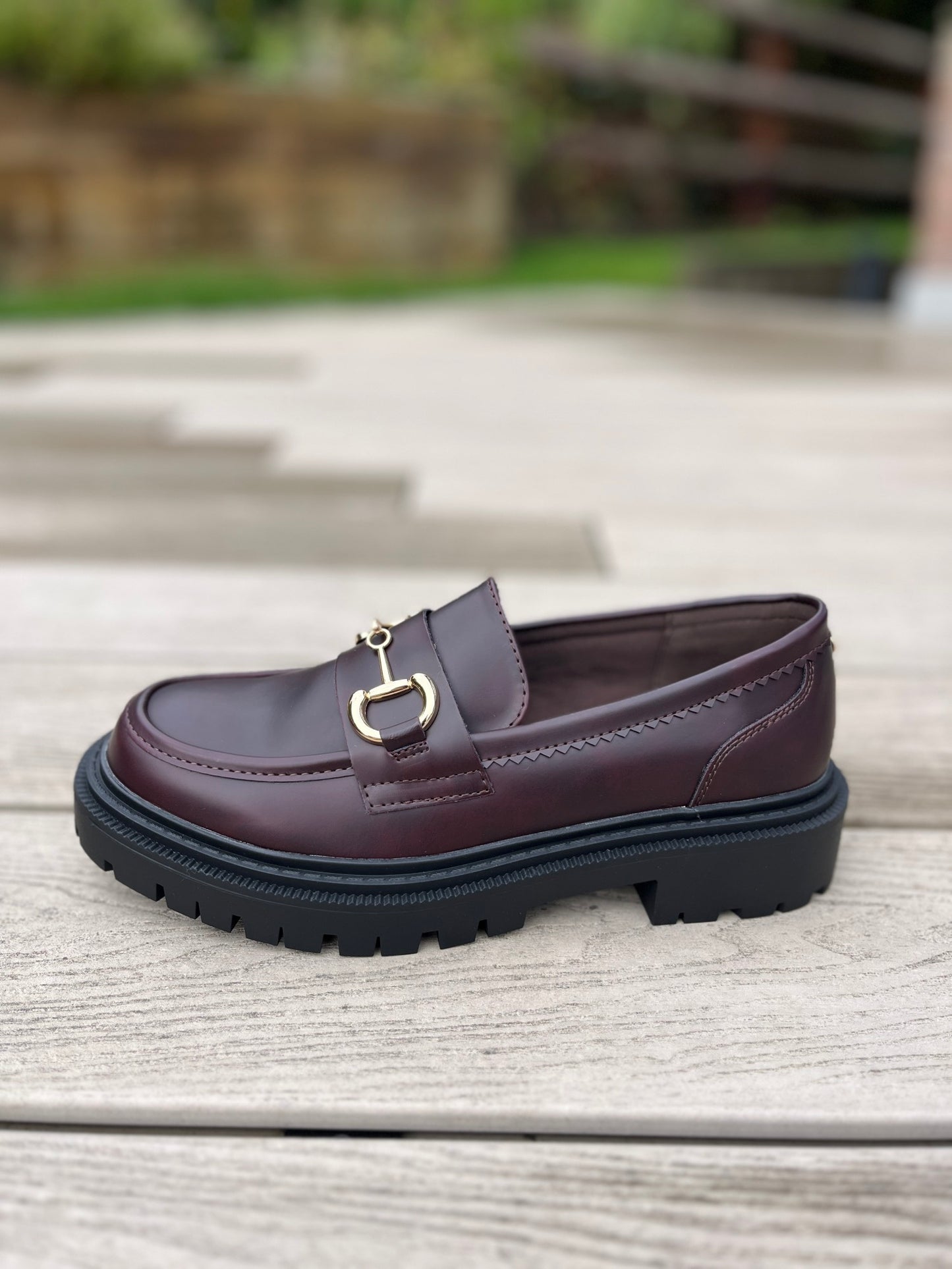 Lucinda Loafer Burgundy - Image unknown