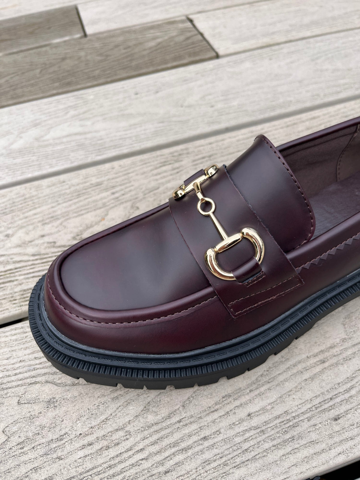 Lucinda Loafer Burgundy - Image 3