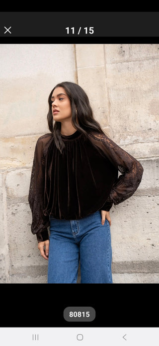 Choco Velvet Top - Image unknown