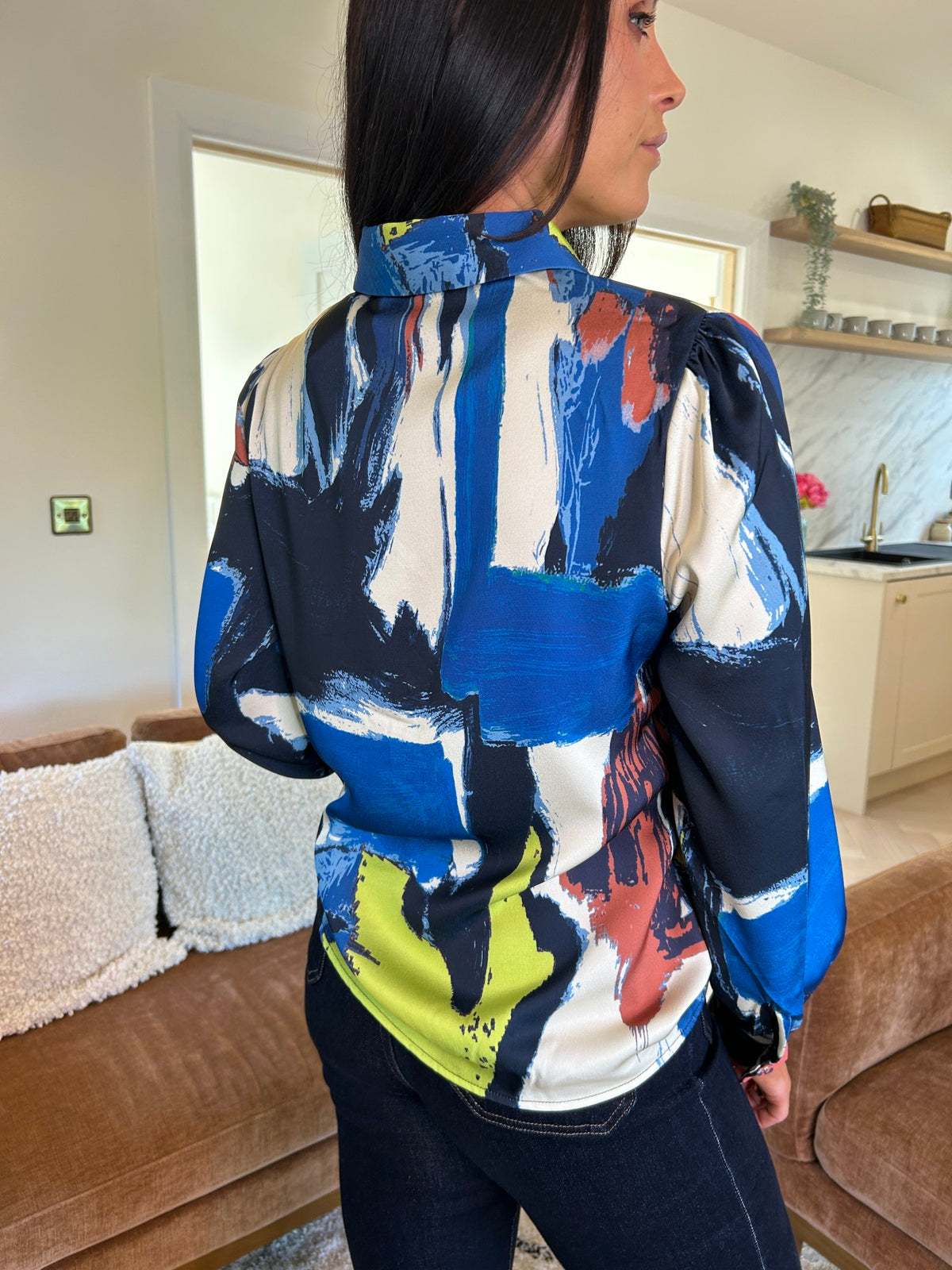 Harper  Printed Blouse - Image 1