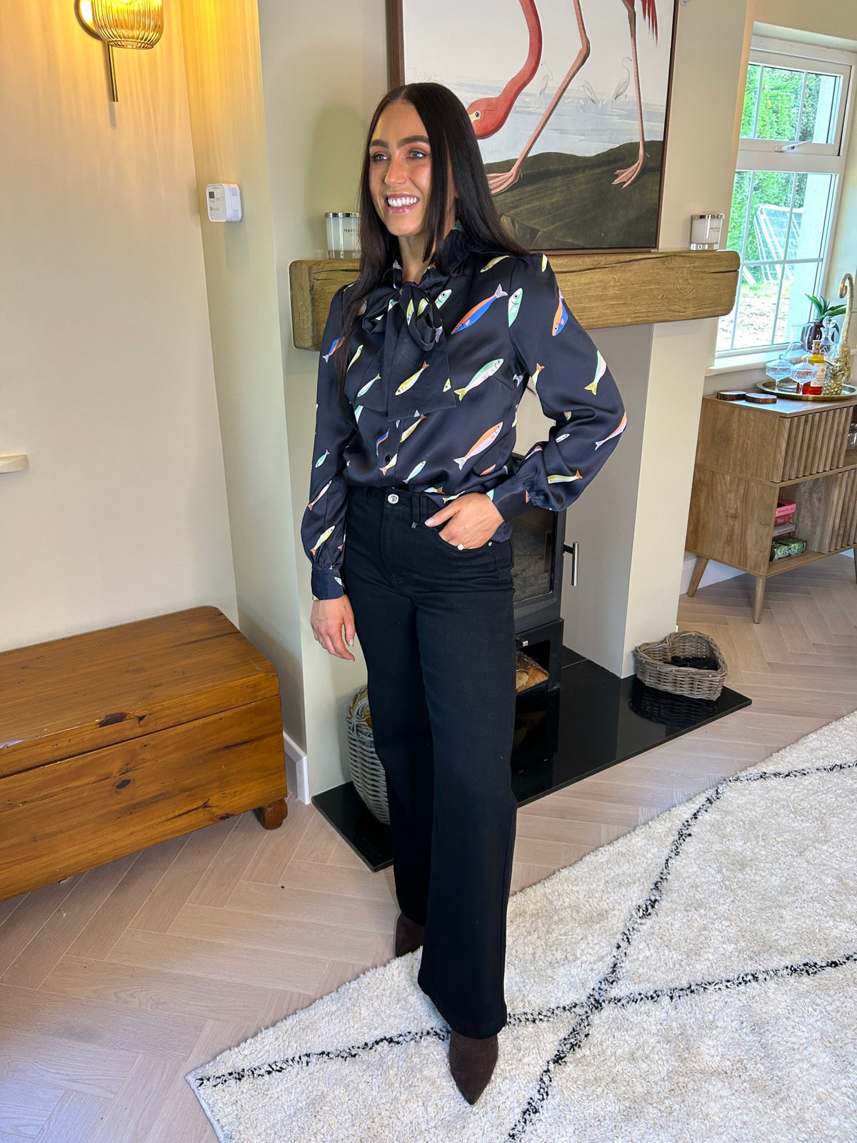Isla Print Blouse