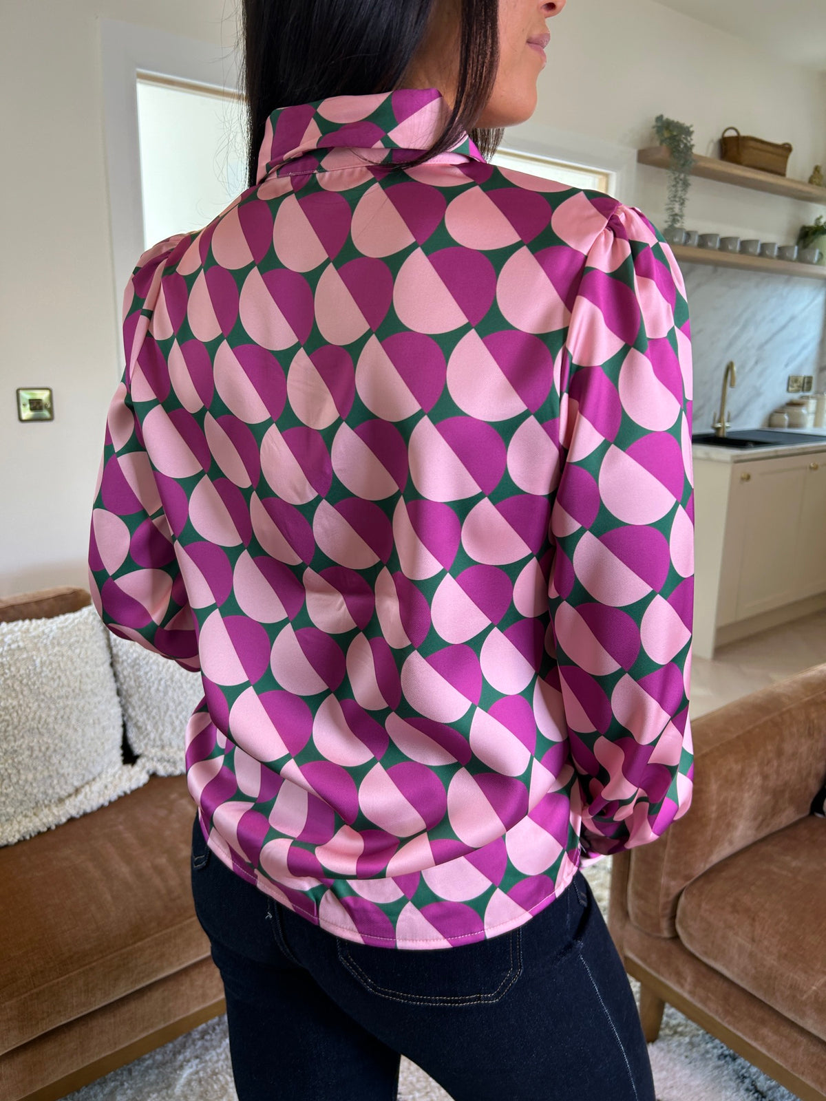 Harper Pink Blouse - Image 3