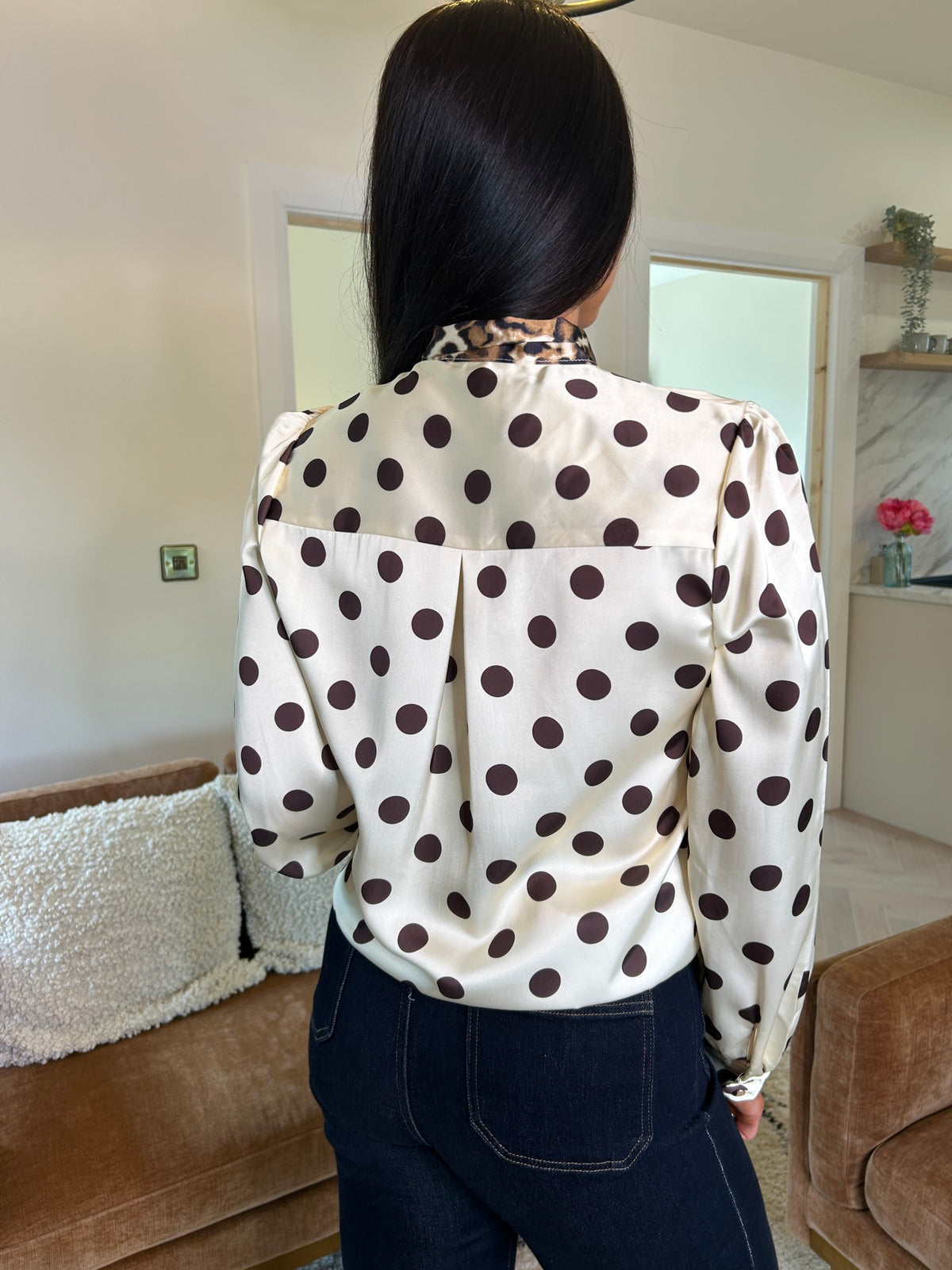 Isla Clash Print Blouse - Image 4