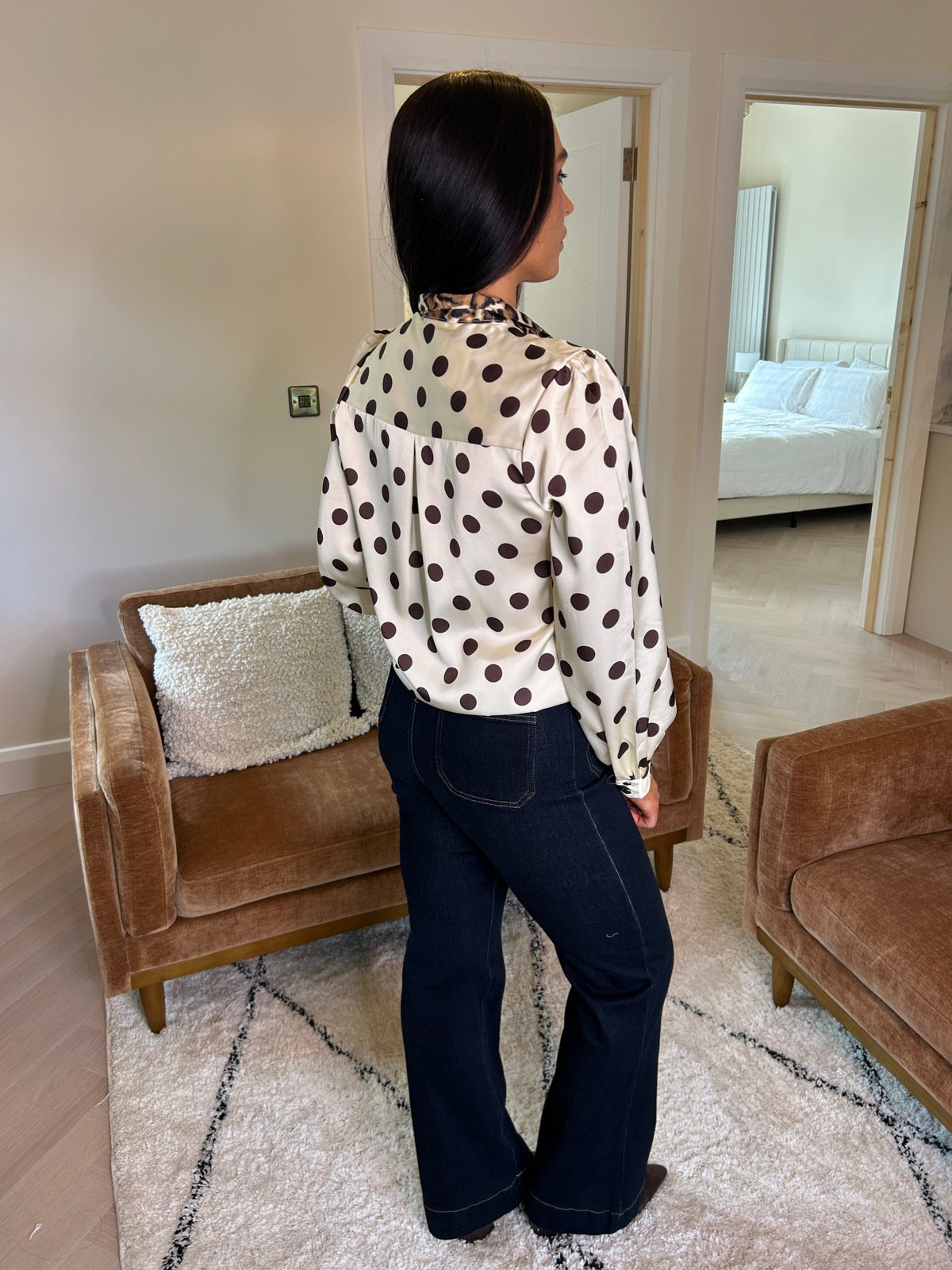 Isla Clash Print Blouse - Image 9