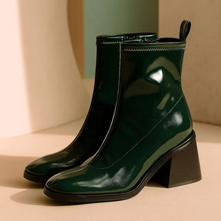 Marina Boots Dark Green - Image 2