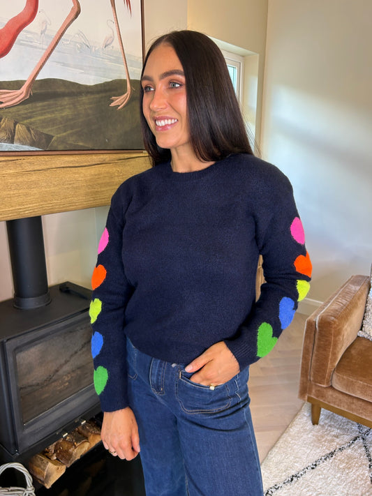 Etta  Heart Sleeve Jumper - Image unknown