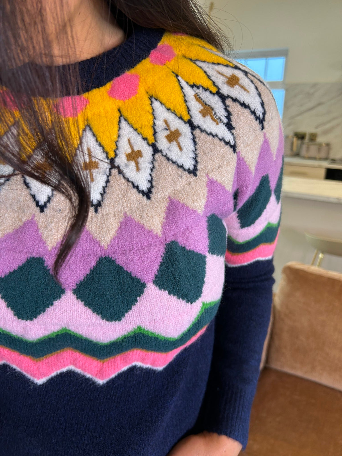 Emery Diamond  Jumper - Image 1