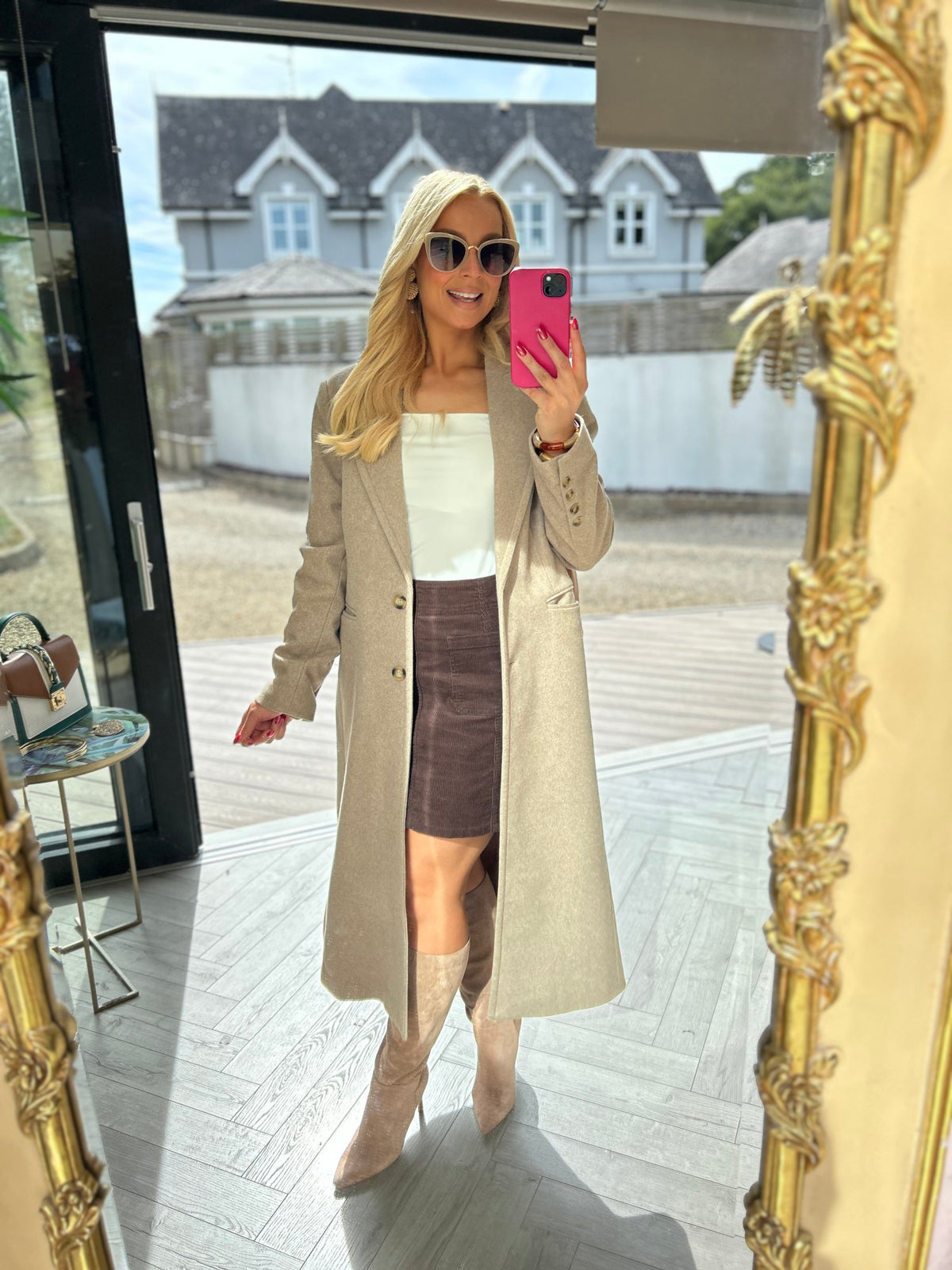 Olivia Coat Biscuit - Image 3