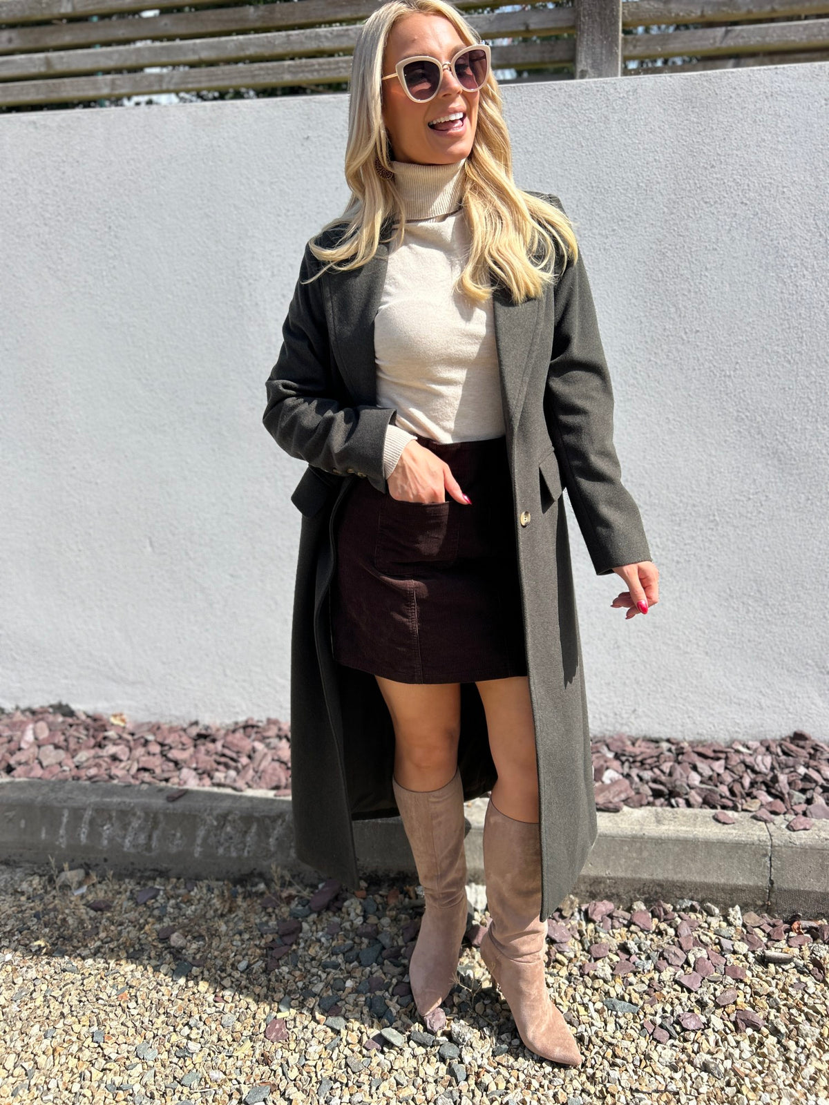 Olivia Coat Moss - Image 2
