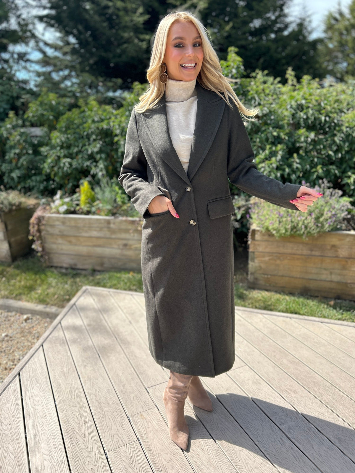 Olivia Coat Moss - Image 4