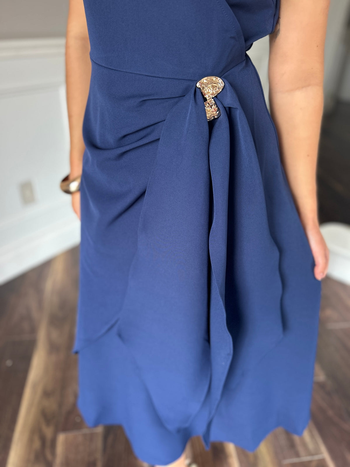 Annette Dress Navy - Image 1