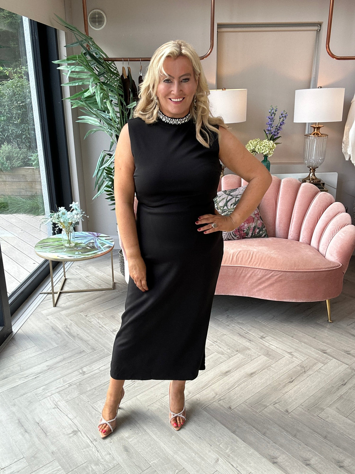 Zoe Black Dress - Image unknown