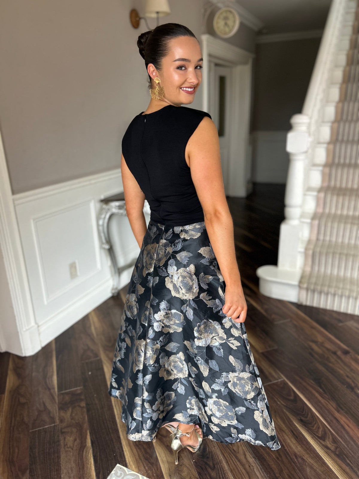 Miranda Black Dress - Image 3