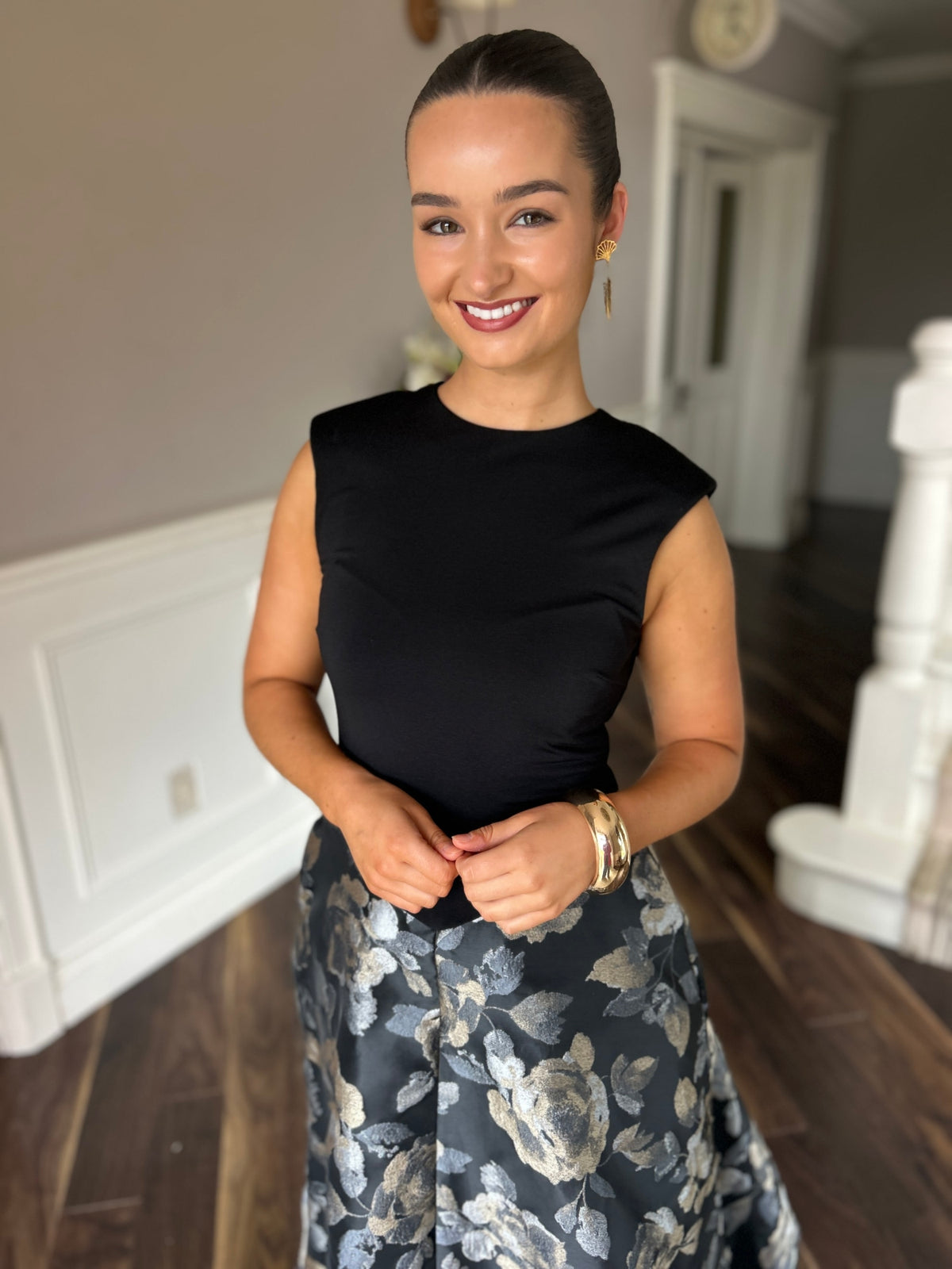Miranda Black Dress - Image 4